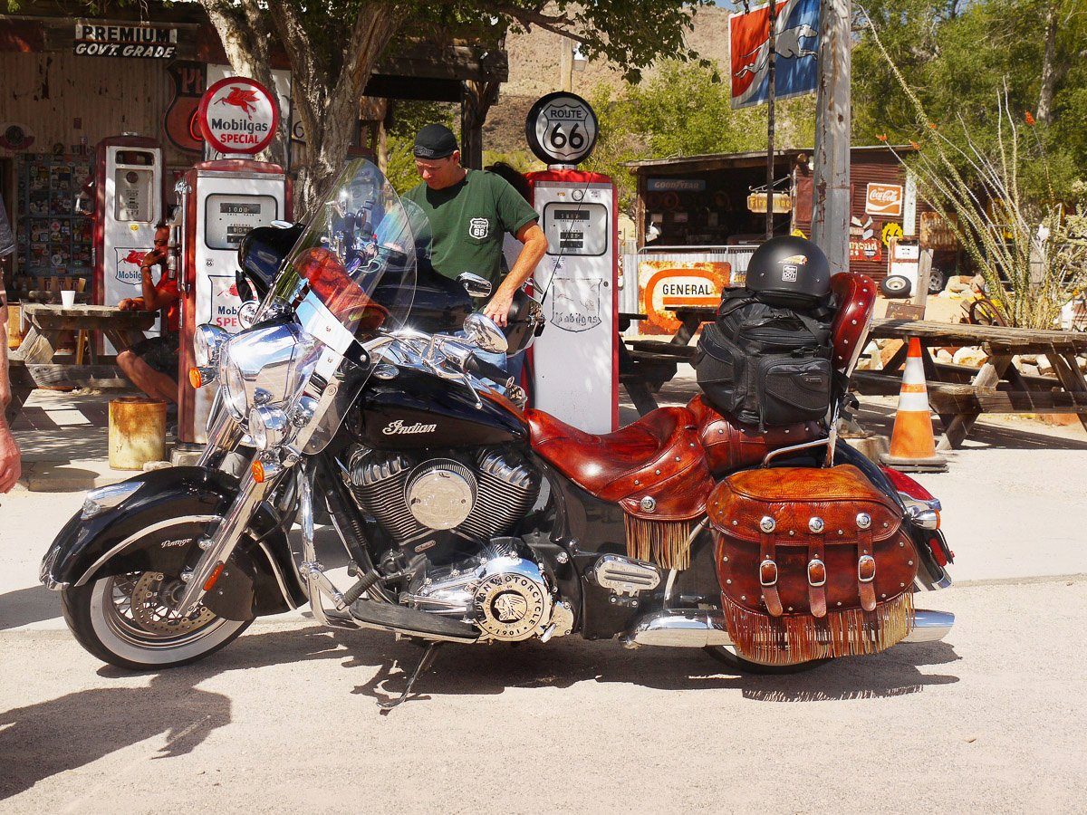 Fototapete Motorrad