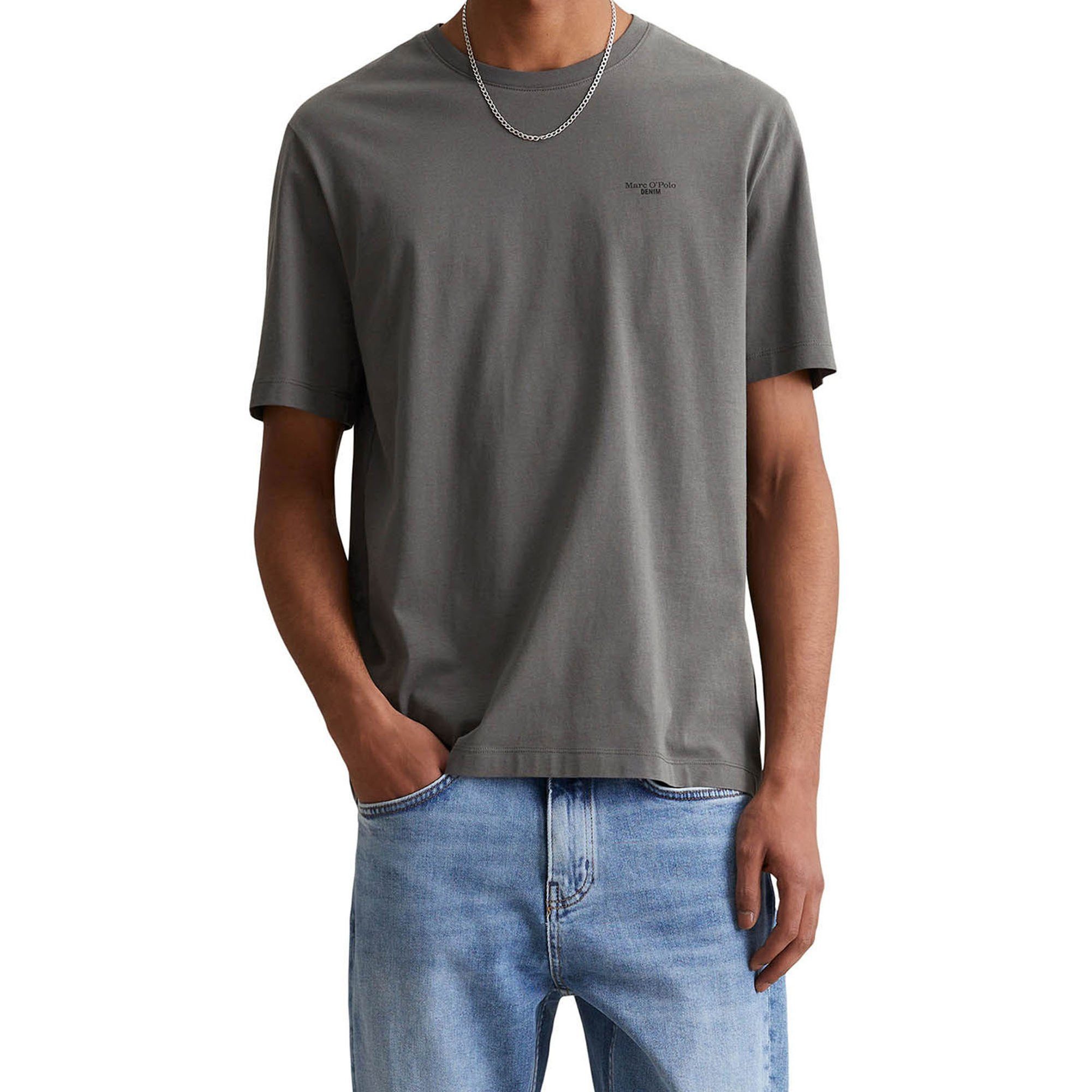 Marc O'Polo DENIM T-Shirt Herren T-Shirt 1er Pack Baumwolle (Packung, 1er Pack)