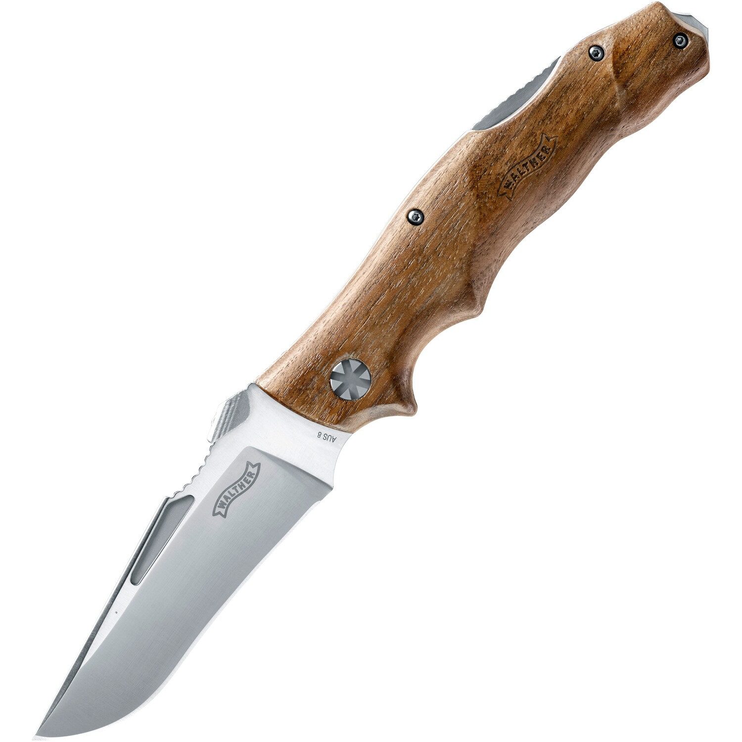 Walther Taschenmesser Messer Adventure Folder Wood