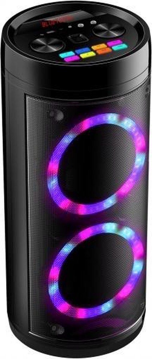 Karaoke Go N-GEAR 600W Power LPG26R Bluetooth-Lautsprecher Leistung Let's Bank, Party Disco, LED