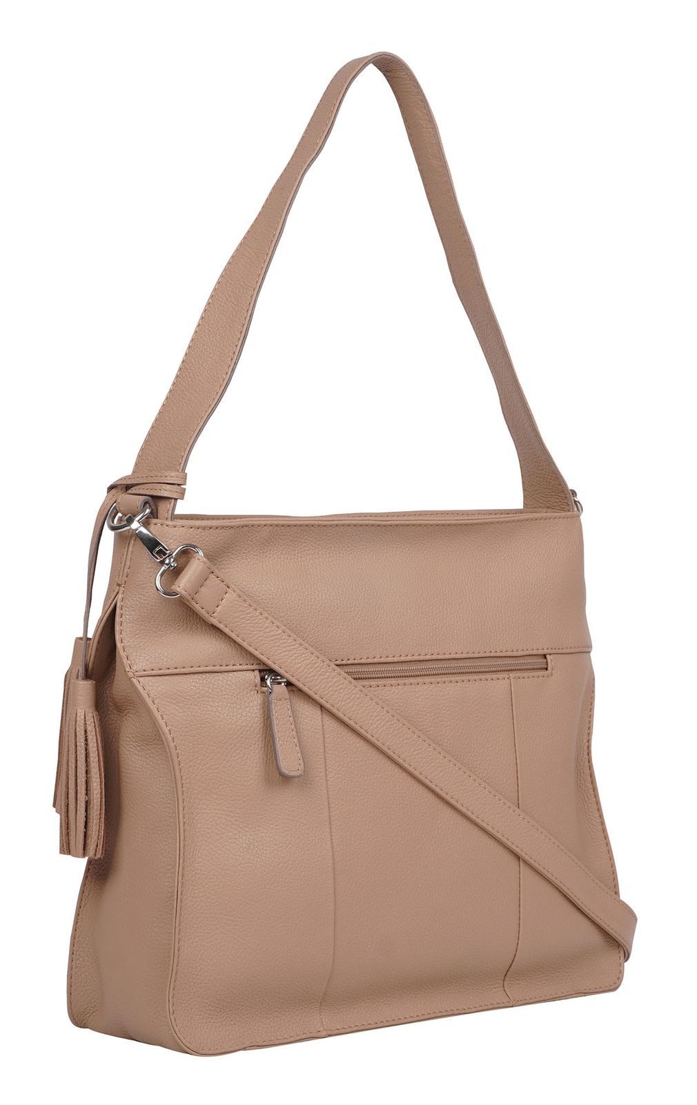 GERRY WEBER Schultertasche Cadiz, aus echtem Rindsleder