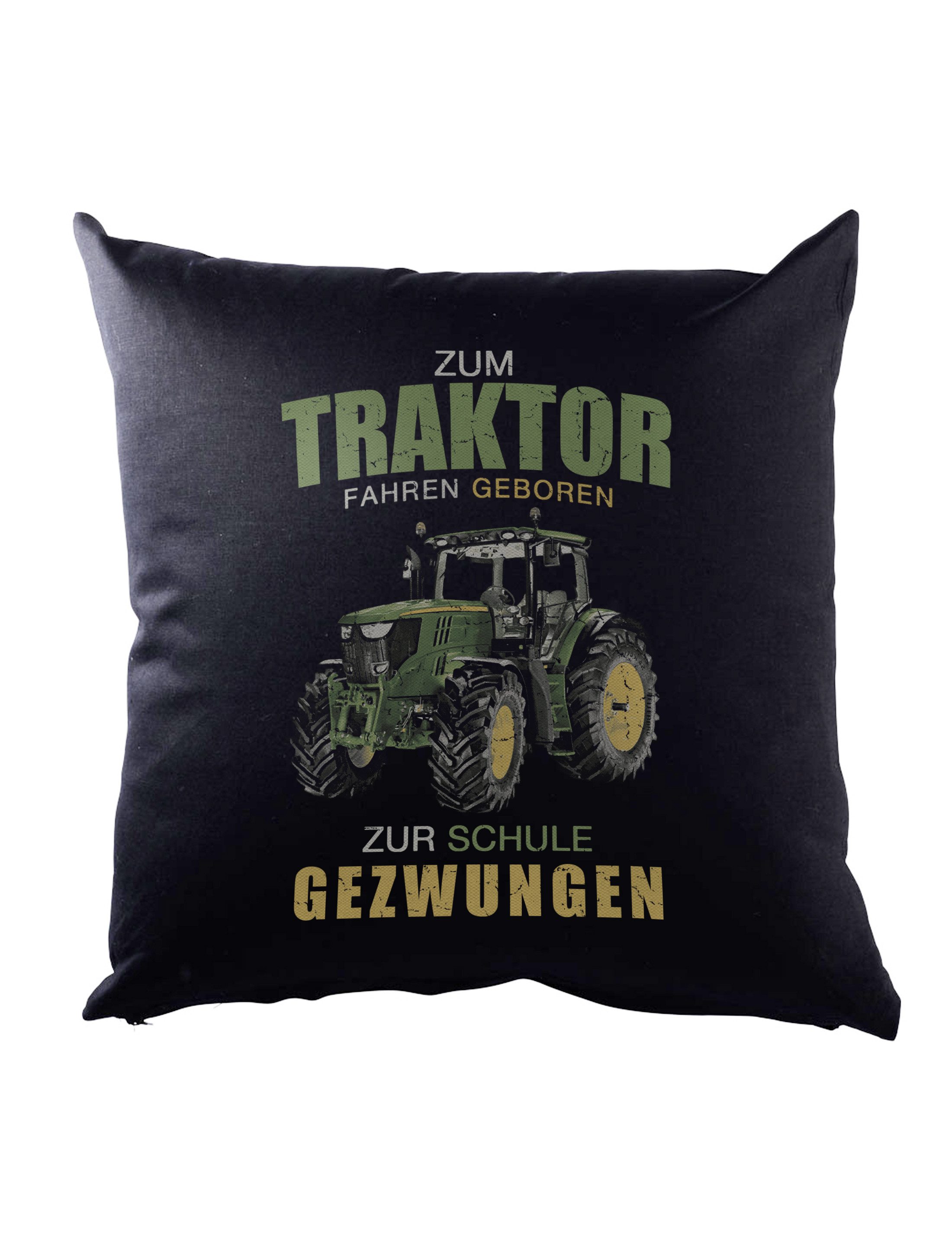 Urban Backwoods Dekokissen Zum Traktor Fahren Geboren Dekokissen Farm Bauer Feld Acker Sohn, Landwirt Bauernhof Trecker Farmer