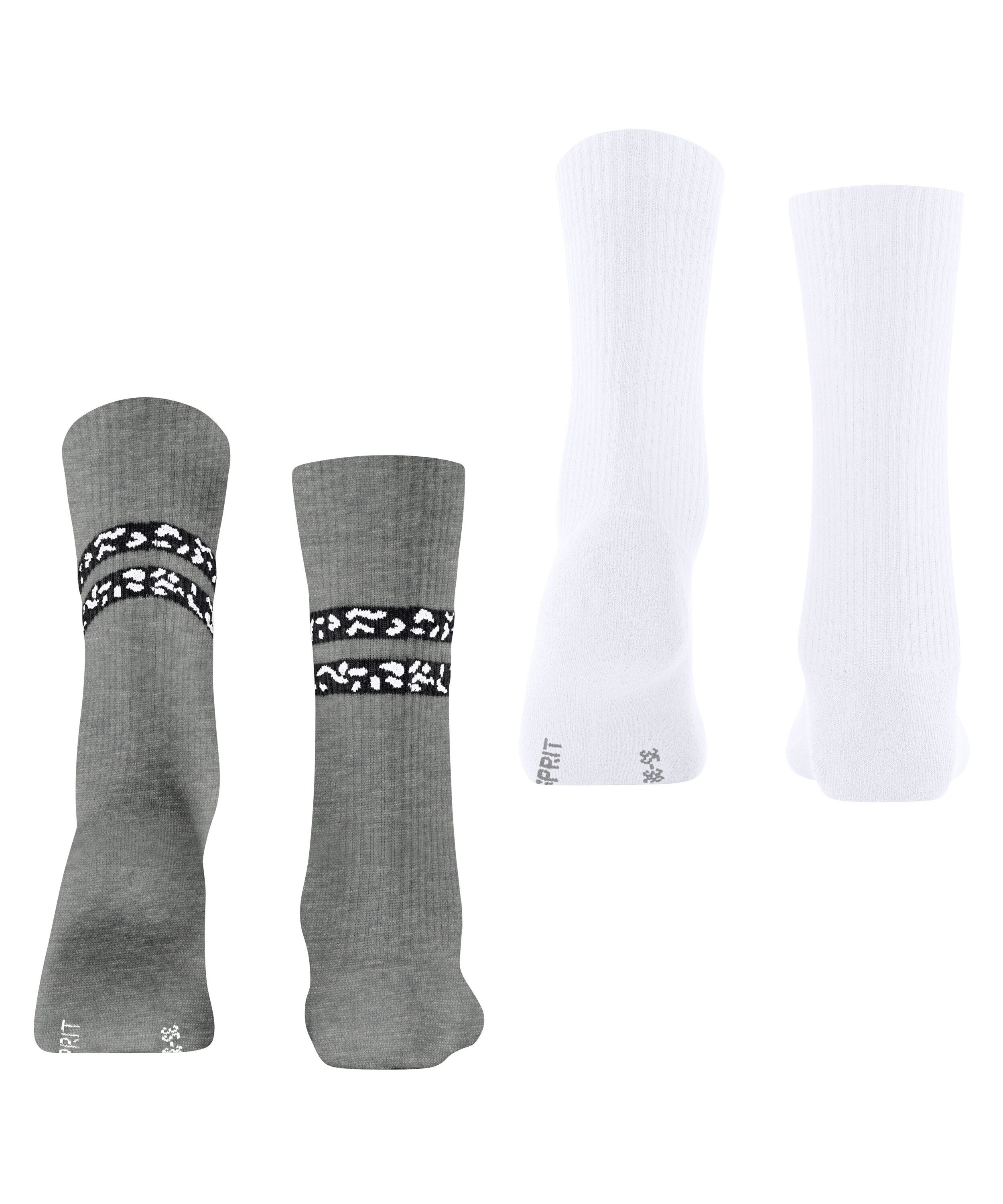 Esprit Socken Memphis Rib 2-Pack Socken (2-Paar)