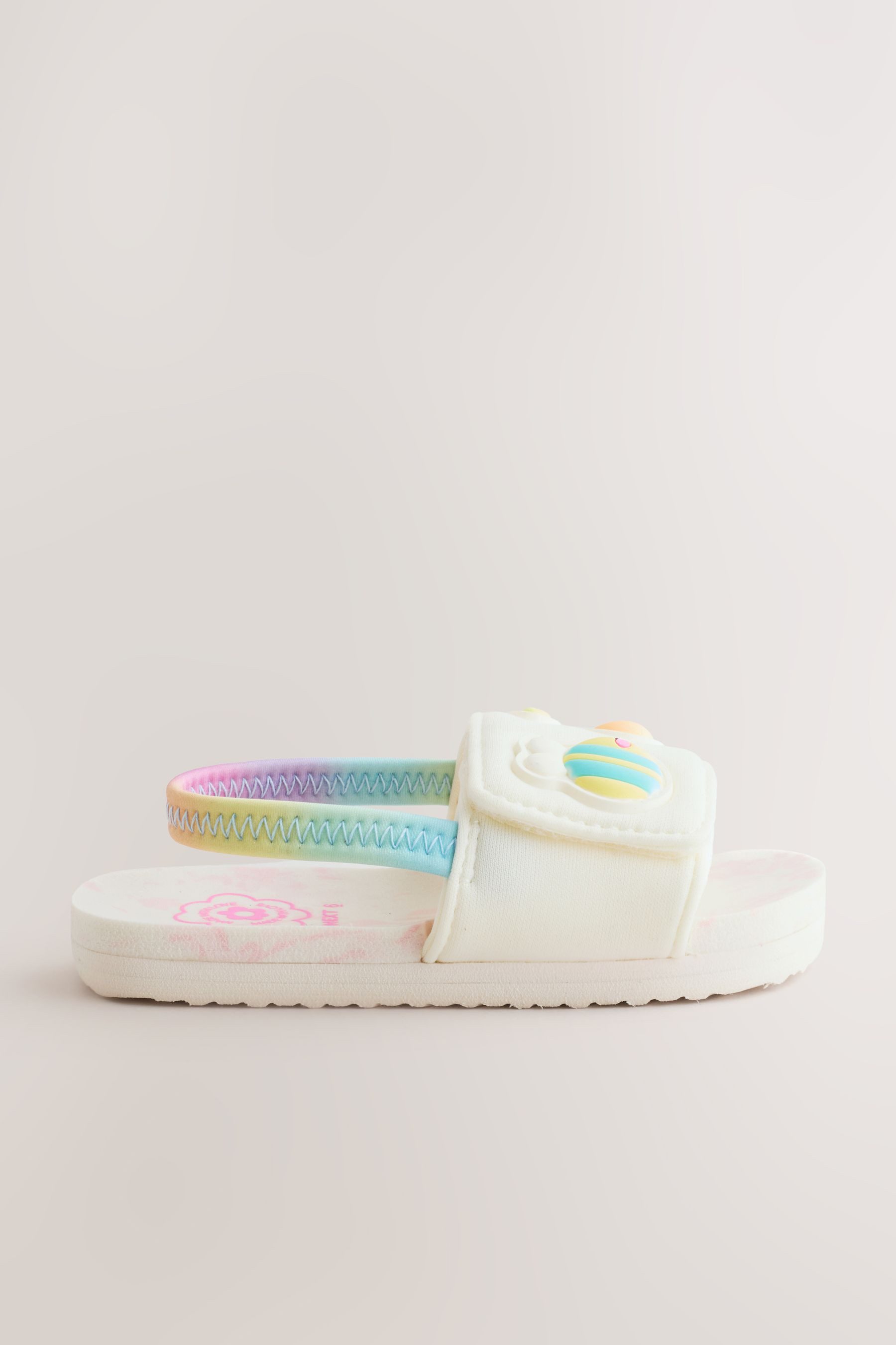 Next Slider Sandale mit elastischem Riemen Badepantolette (1-tlg)