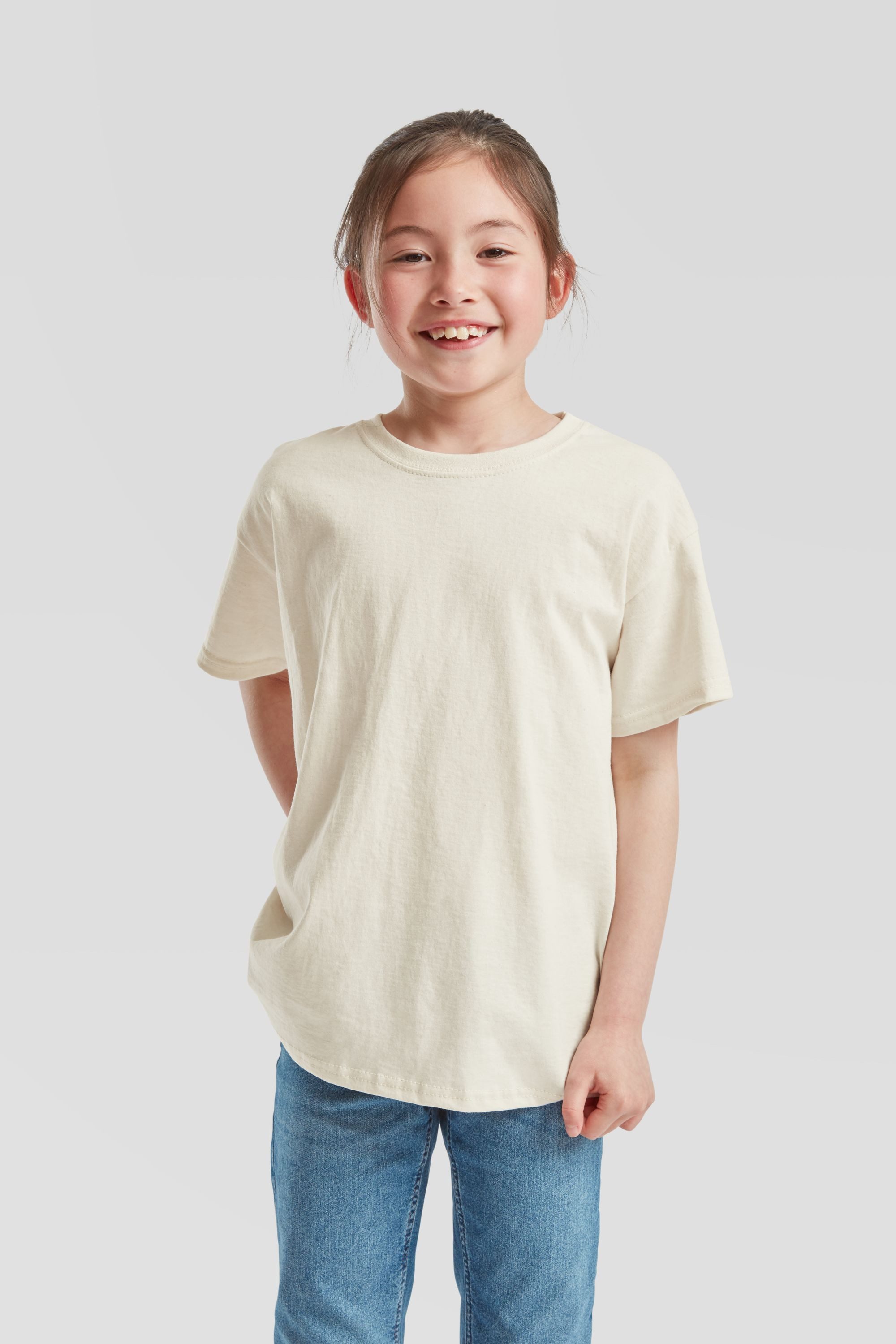 Fruit of the Loom Rundhalsshirt Fruit of the Loom Valueweight T Kids