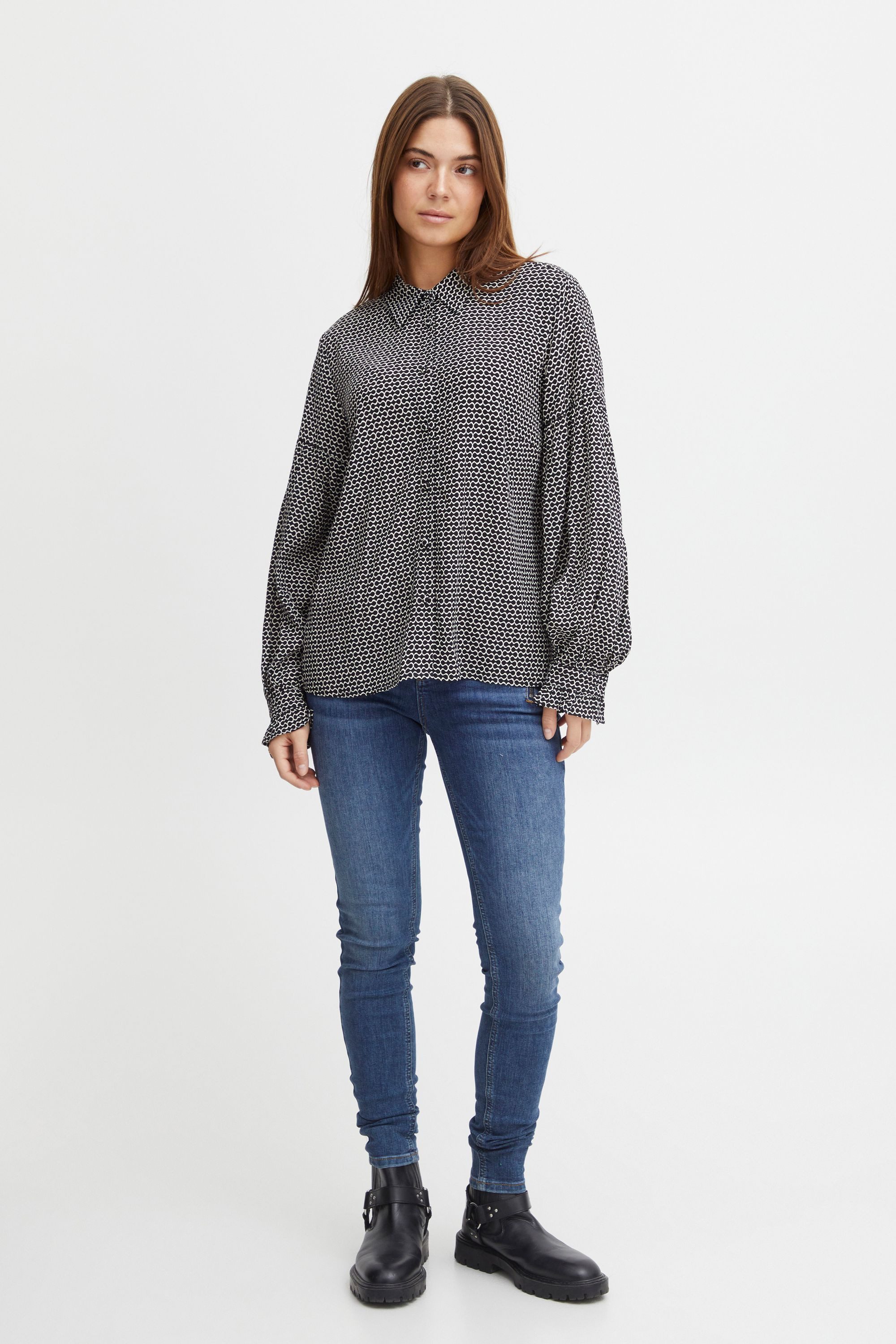 Pulz Jeans Langarmbluse PZSAVINO Shirt - günstig online kaufen