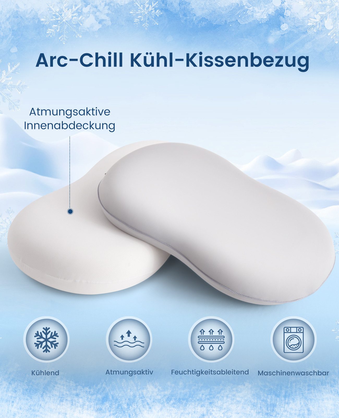 Elegear Nackenstützkissen Orthopädisches Nackenkissen, Ergonomisches Memory günstig online kaufen