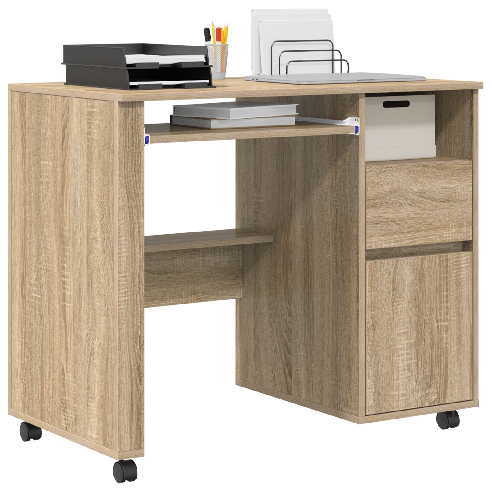 vidaXL Schreibtisch Sonoma Eiche Tisch Sonoma günstig online kaufen