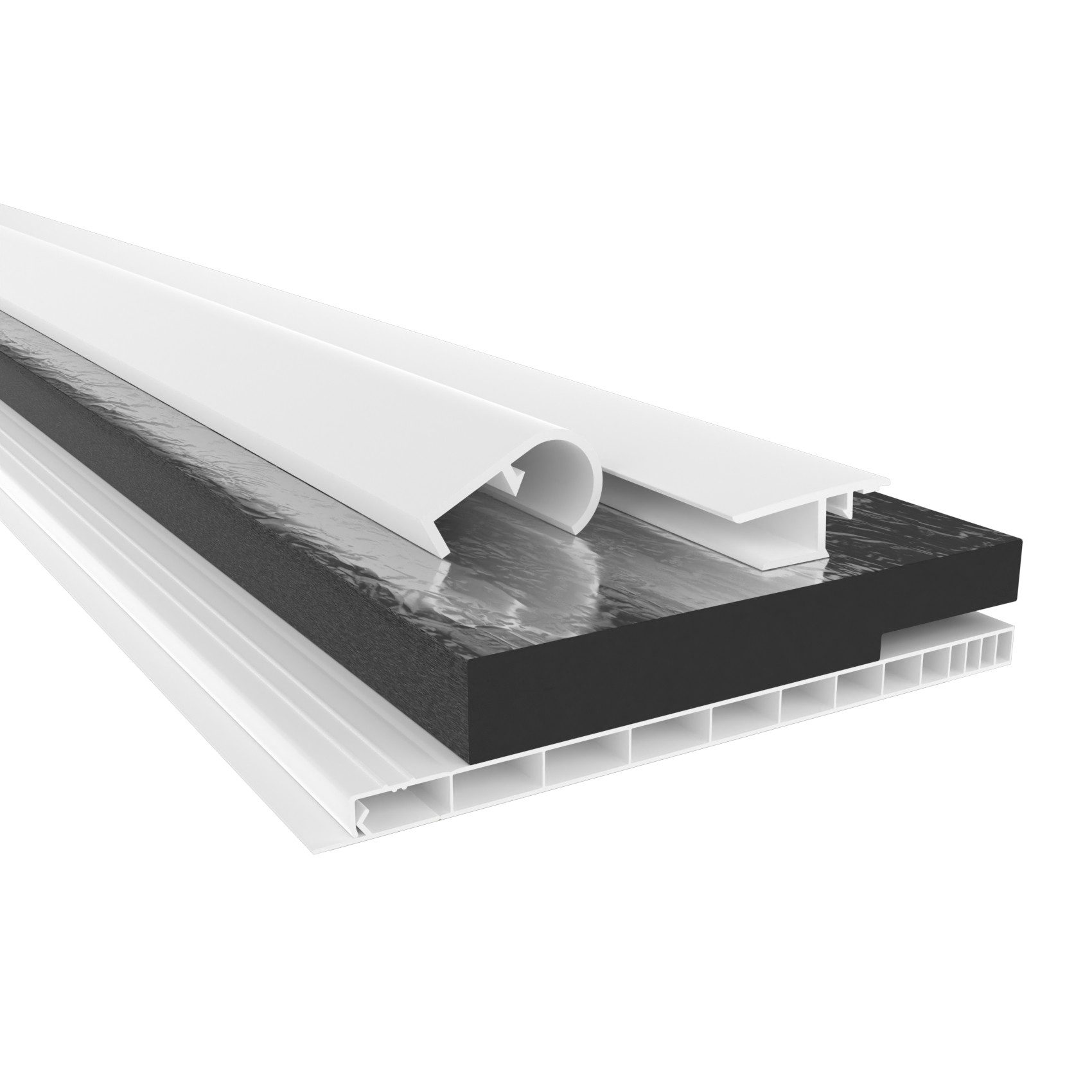 Hexim Rollladenkastendämmung, (Rollladenkastendämmung PVC Revisionsklappe K günstig online kaufen