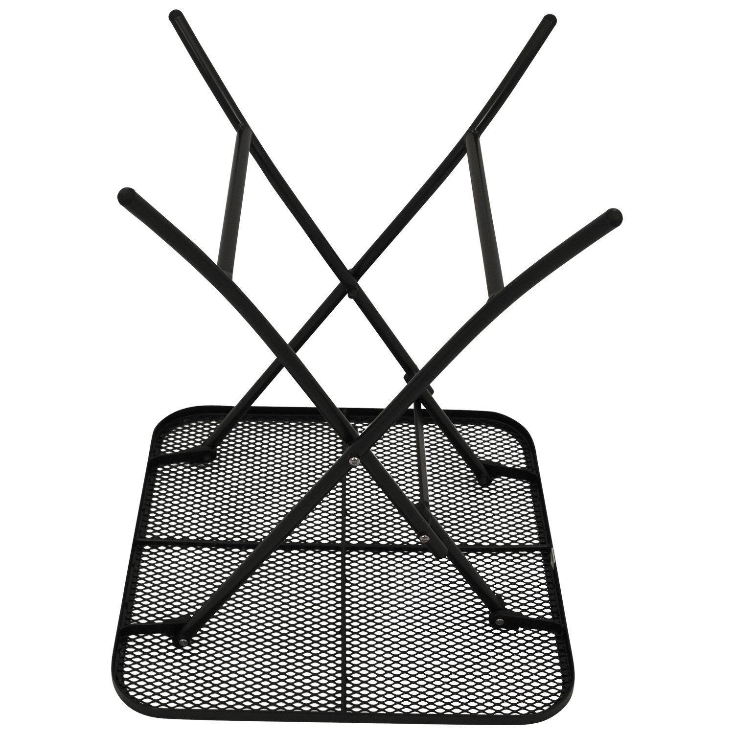 DEGAMO Gartentisch RIVO (1-St), 60x60cm, klappbar, Streckmetall eisengrau