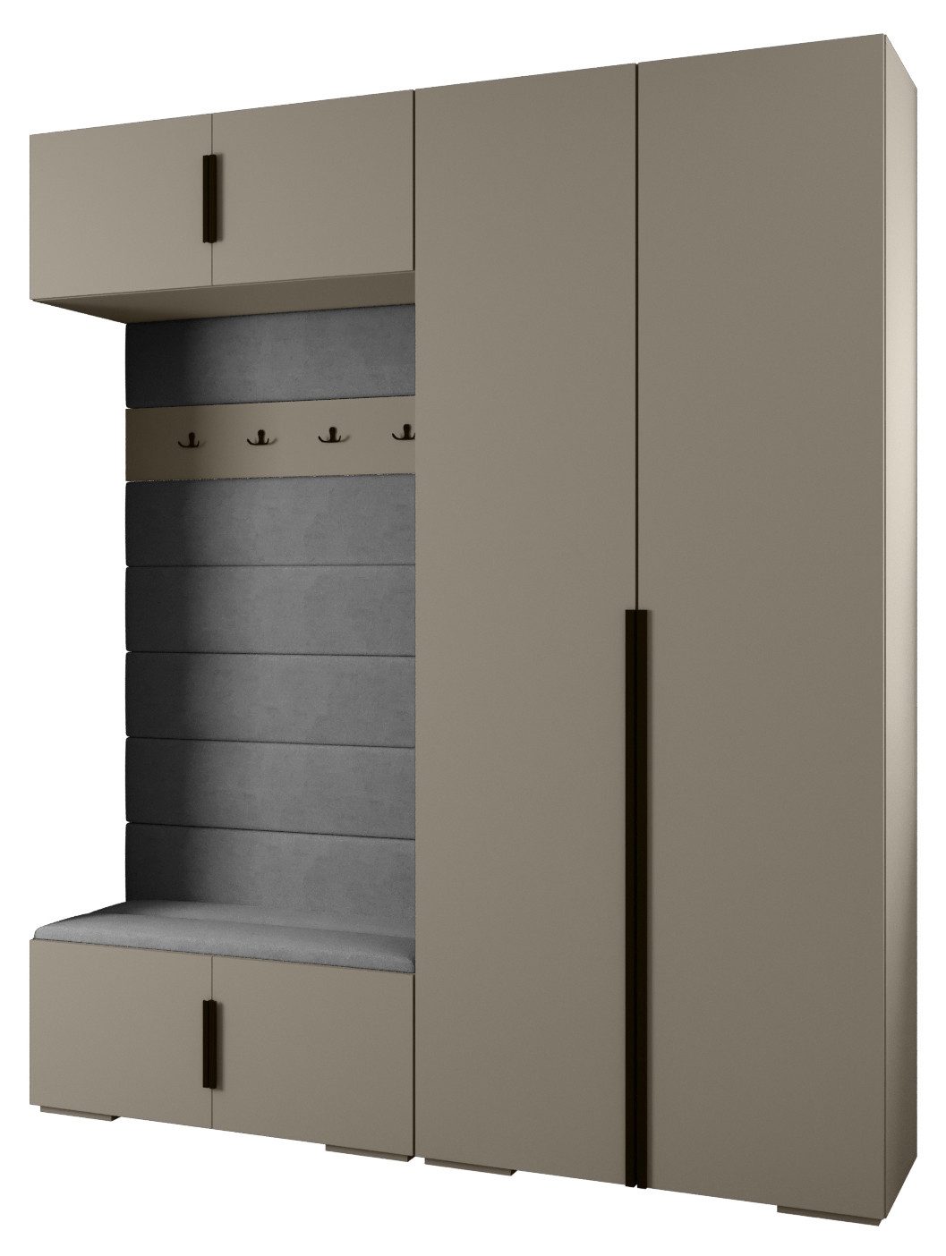 ABIKS MÖBEL Kompaktgarderobe INOVA 1 SATZ günstig online kaufen