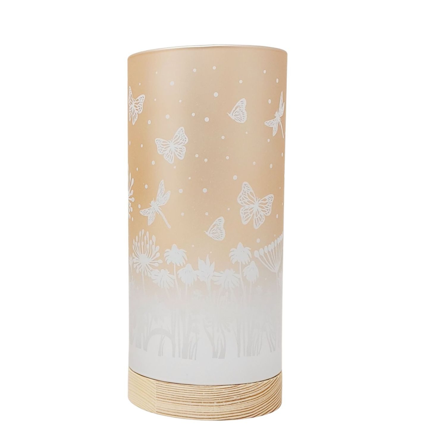 formano LED Tischleuchte Blumenwiese, LED, mit Timerfunktion, Orange, Blumen, H: 20cm