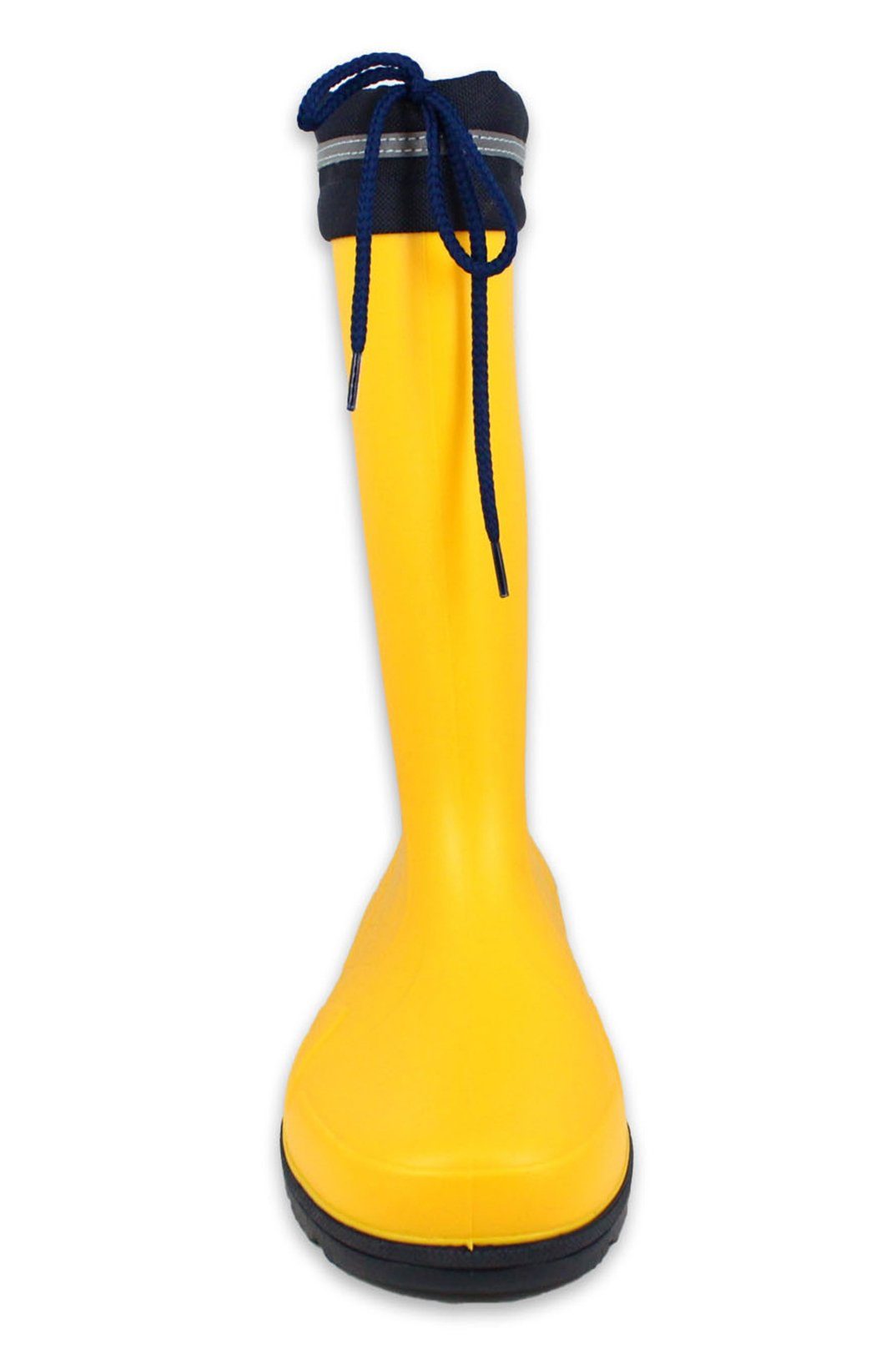 Beck Damen Regenstiefel Sailor Gummistiefel (klassischer Stiefel, für trockene, warme Füße) wasserdicht, robust, strapazierfähig, herausnehmbare Einlegesohle – Bild 4 von 5
