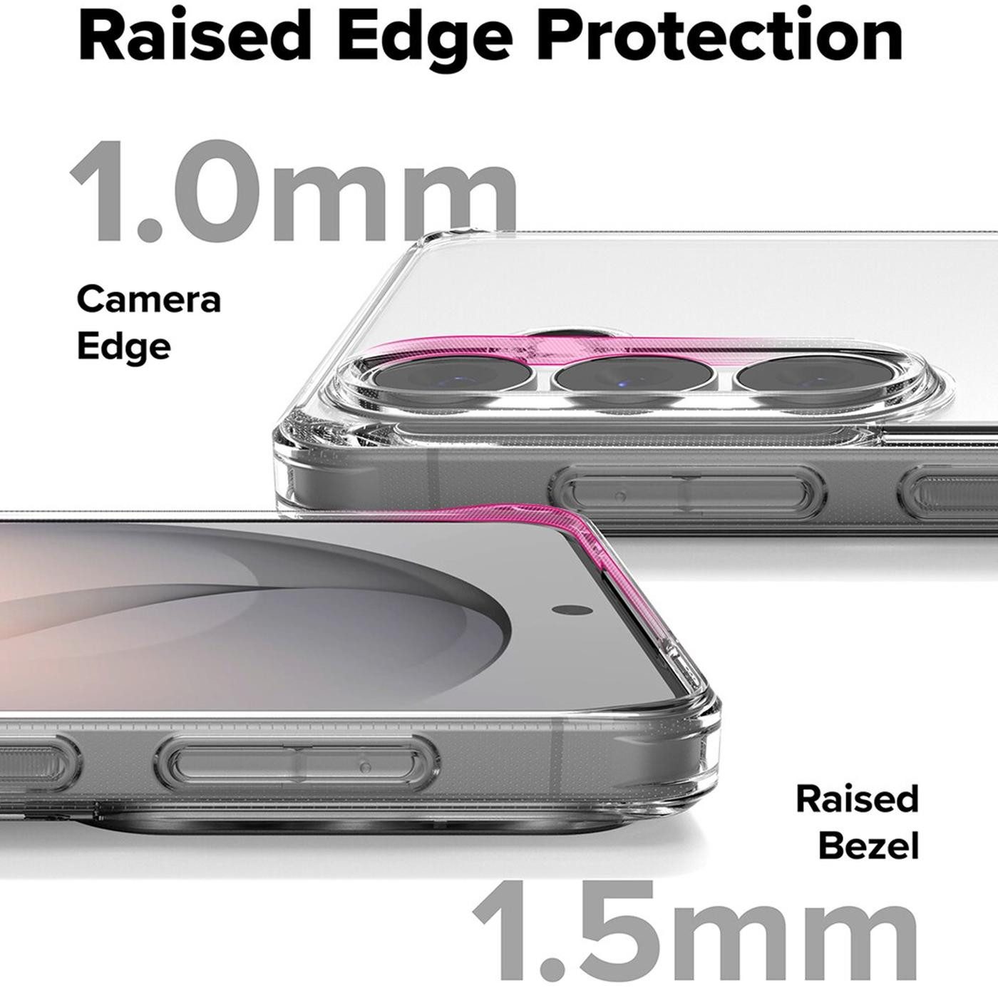 CoolGadget Handyhülle Transparent Ultra Slim Case für Samsung Galaxy S26 6,3 Zoll, Silikon Hülle Dünne Schutzhülle für Samsung S26 5G Hülle