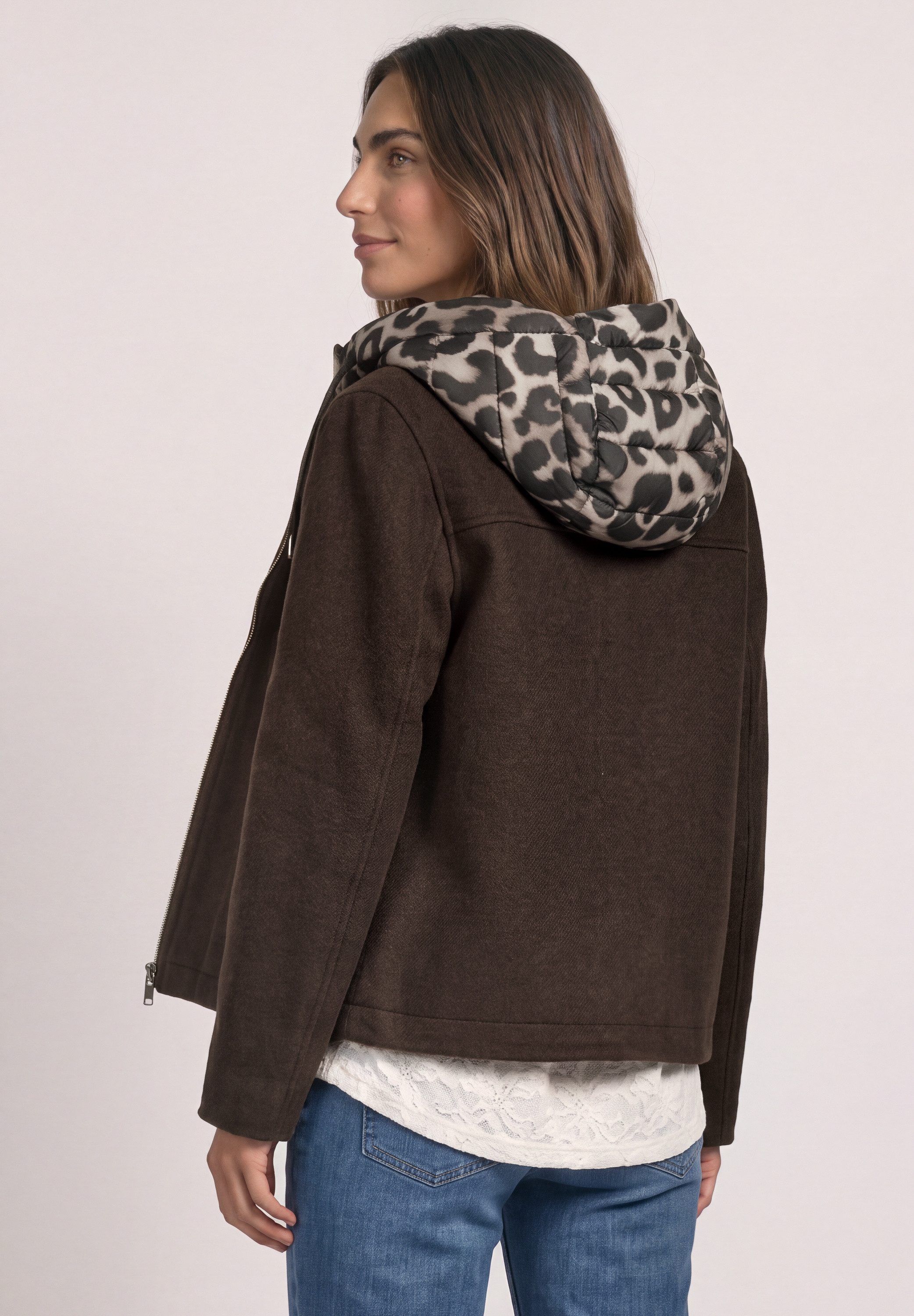 STREET ONE Kurzjacke mit abnehmbarer Kapuze – Bild 2 von 5