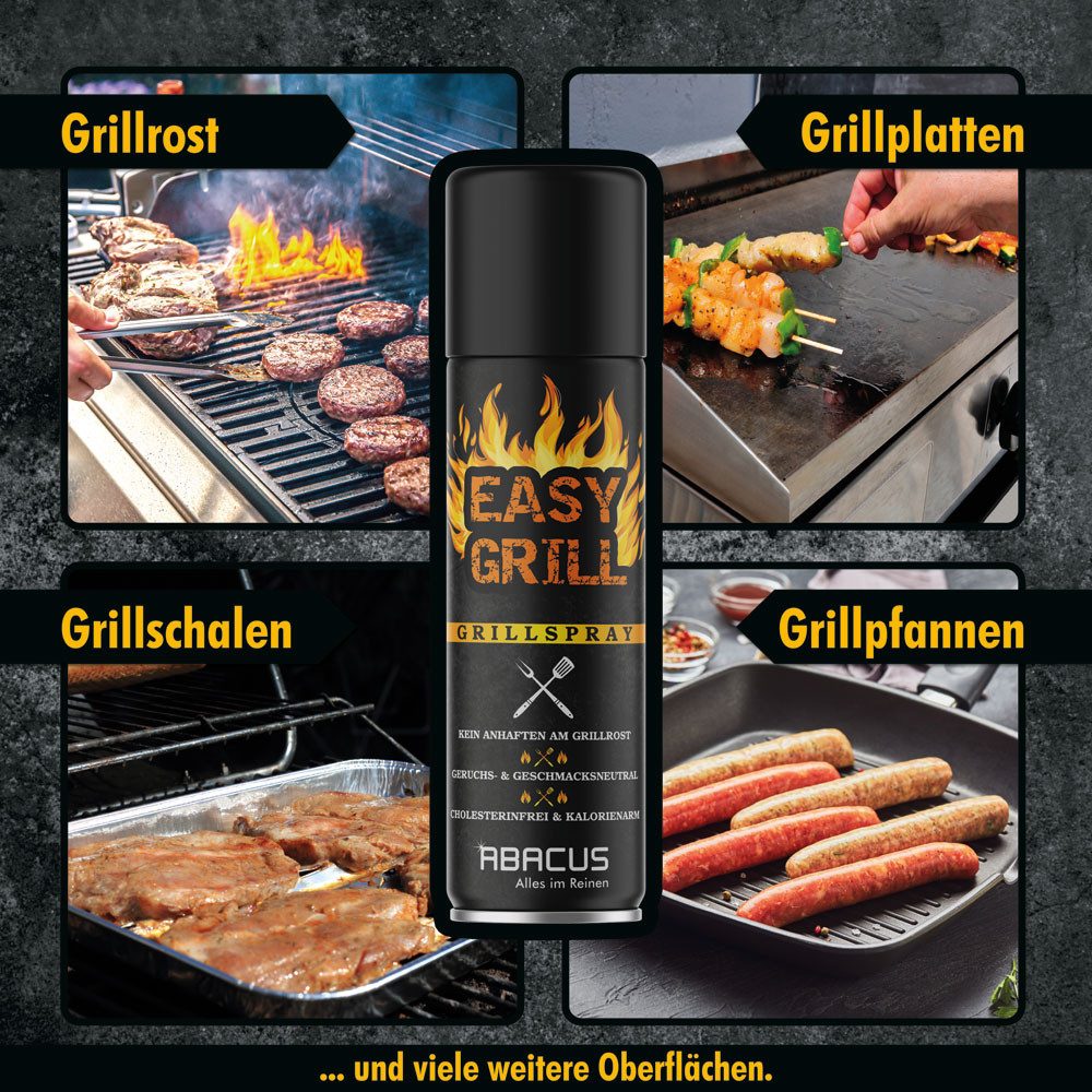 ABACUS Formen-Trennspray Trennspray Grill, Grillspray, Antihaftspray, Antihaft-Trennspray Grill, 0.2, Vegan