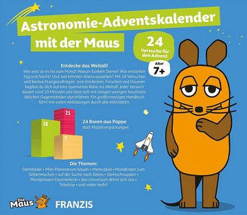 Franzis Adventskalender Astronomie Adventskalender mit der Maus - 24 Versuche für den Advent