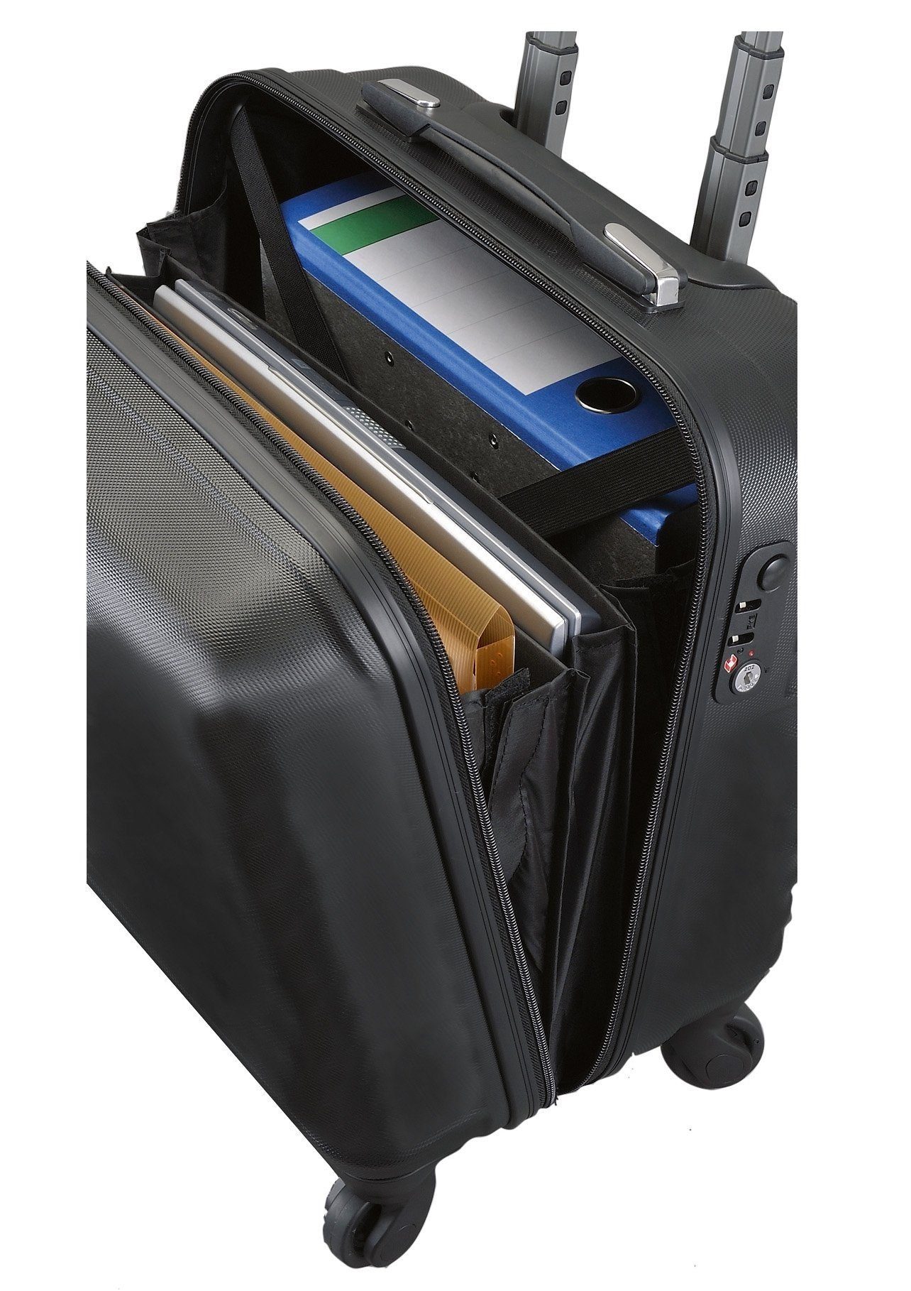 JSA Business-Koffer 2-in-1 Trolley, 4 Rollen günstig online kaufen