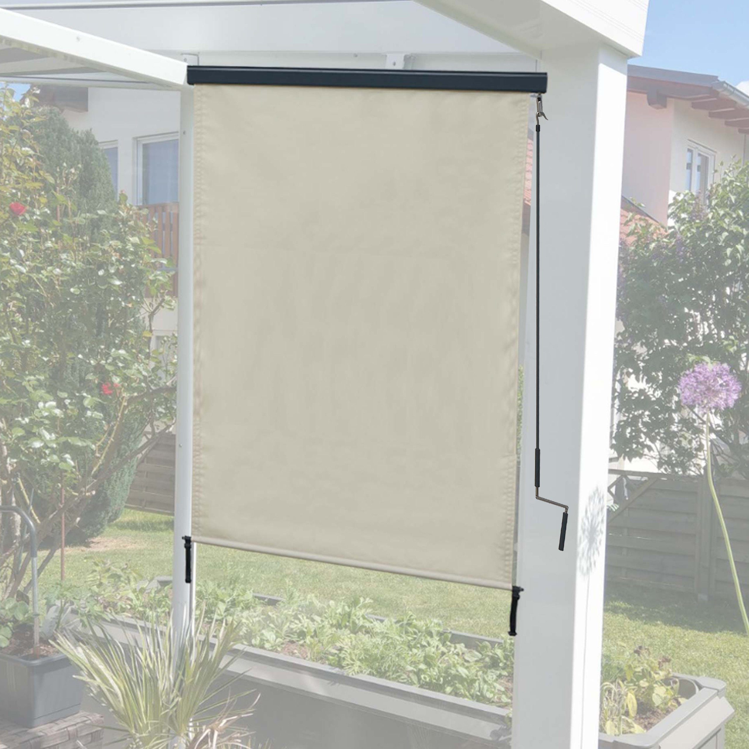 MCW Senkrechtmarkise MCW-F42 UV-Schutz 50, Windklasse 2