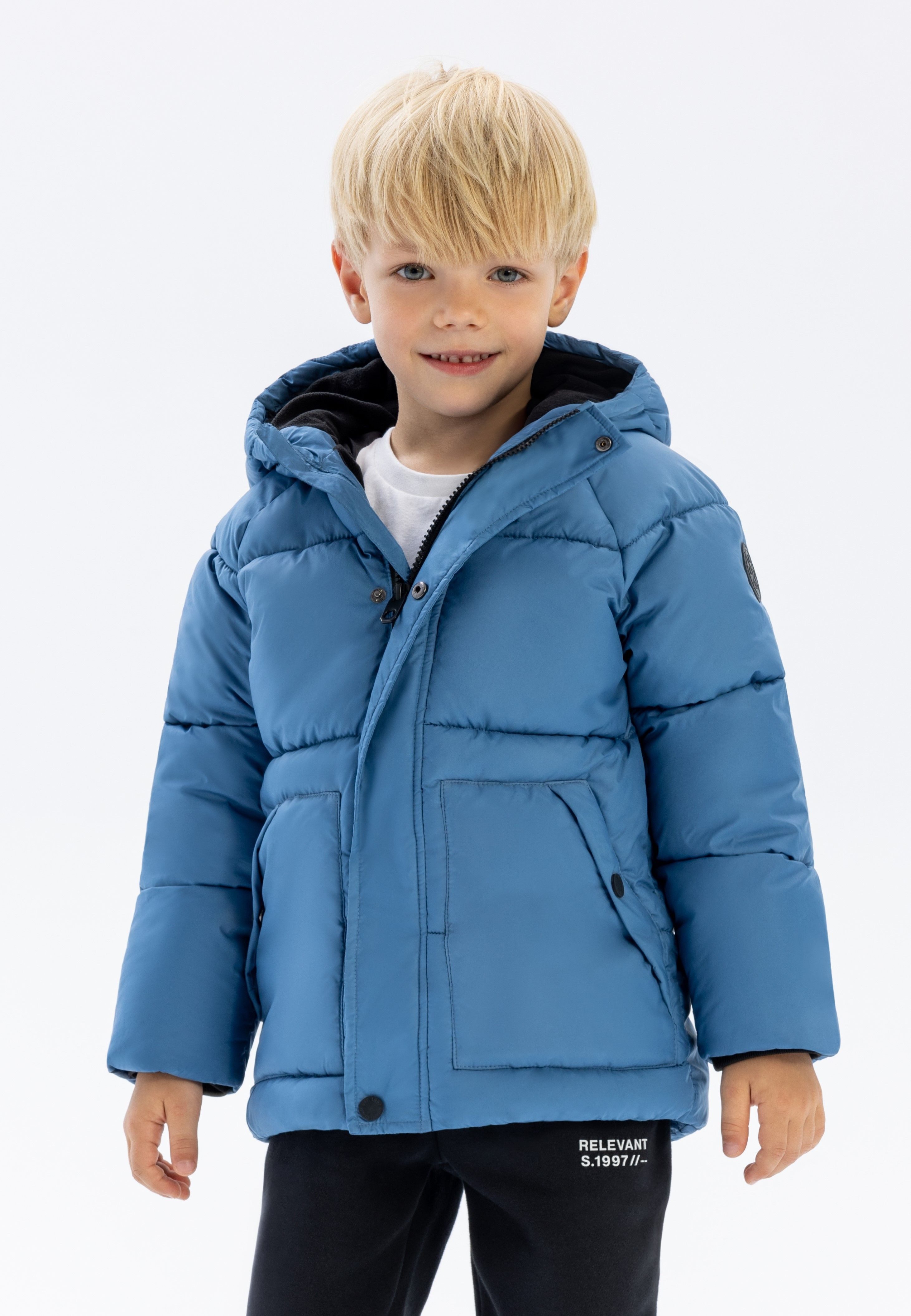 MINOTI Winterjacke Gefütterte Jacke mit Taschen günstig online kaufen
