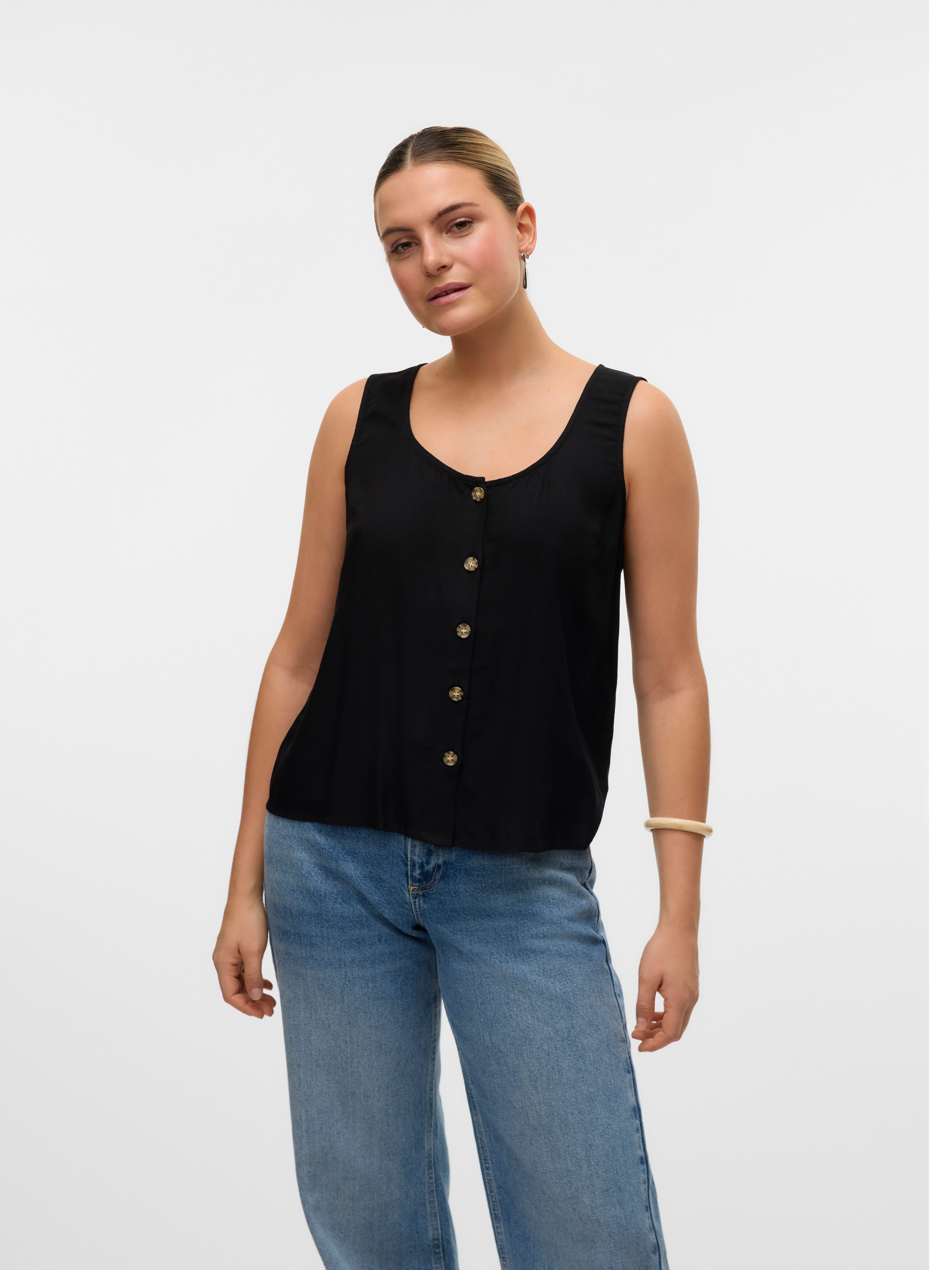 Vero Moda Blusentop VMBUMPY SL SHIRT günstig online kaufen