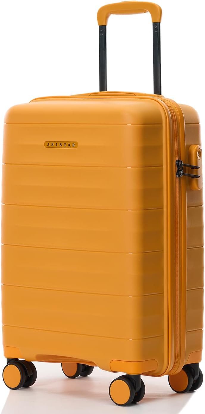 Abistab Koffer Hartschalenkoffer Mariner Leicht Reisekoffer, 4 Rollen, Trolley S/M/L/Sets mit 360° Rollen & Zahlenschloss