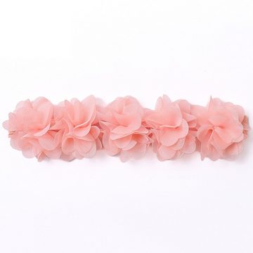 Viellan Diadem 3 pcs Baby-Haarbänder, Prinzessinnen-Stirnblumen, Haarschmuck, Floral neugeborenen Haarband und Kinder Haarschmuck