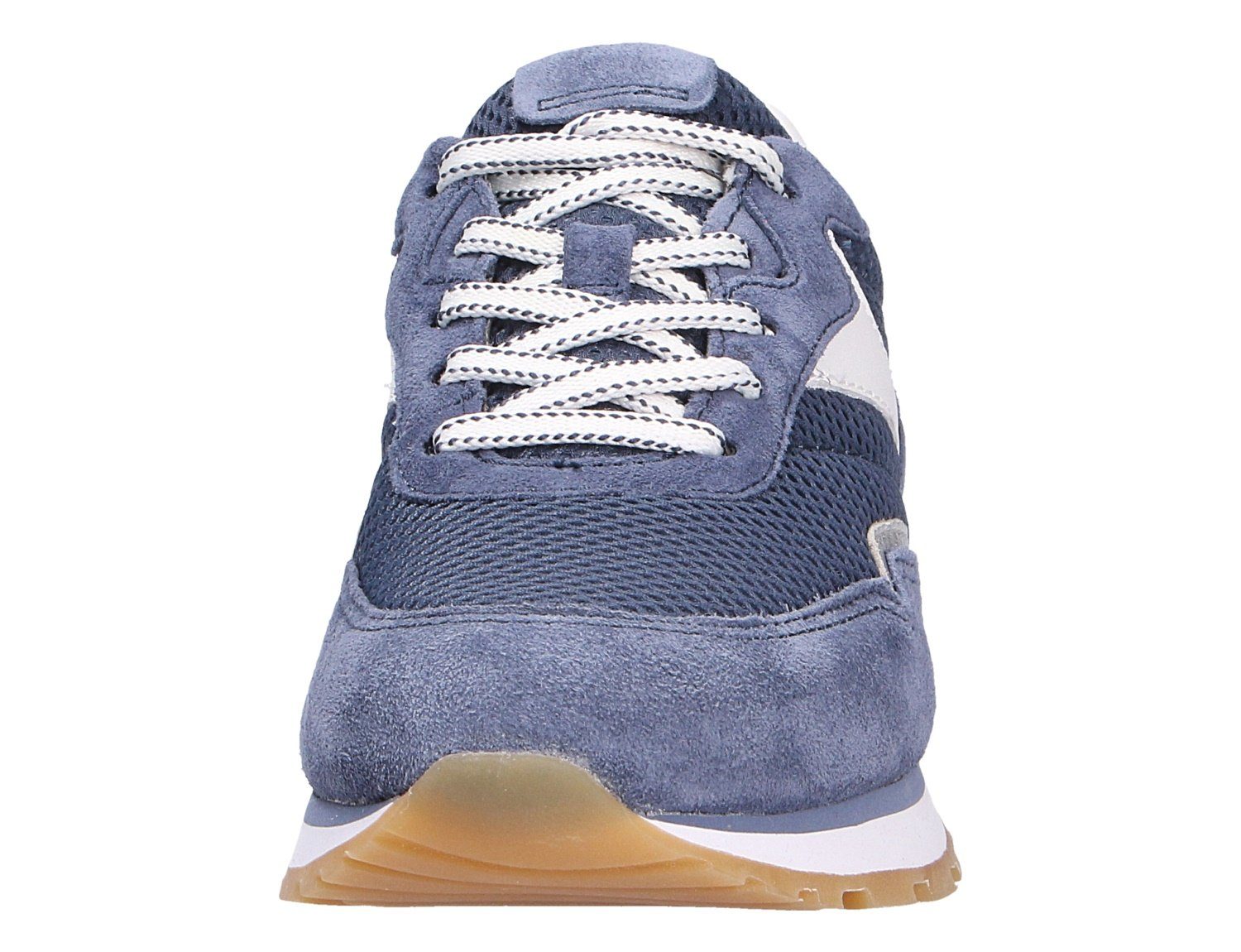 Gabor 26) Sneaker Gehcomfort Blau / Weicher (jeans/weiss/silber