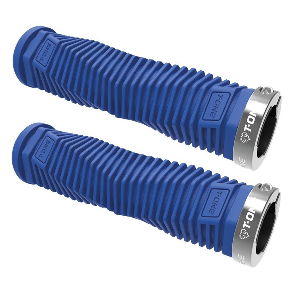 T-ONE Fahrradlenkergriff Griffe "DNA", 1x Schraubensicherung, 130 mm