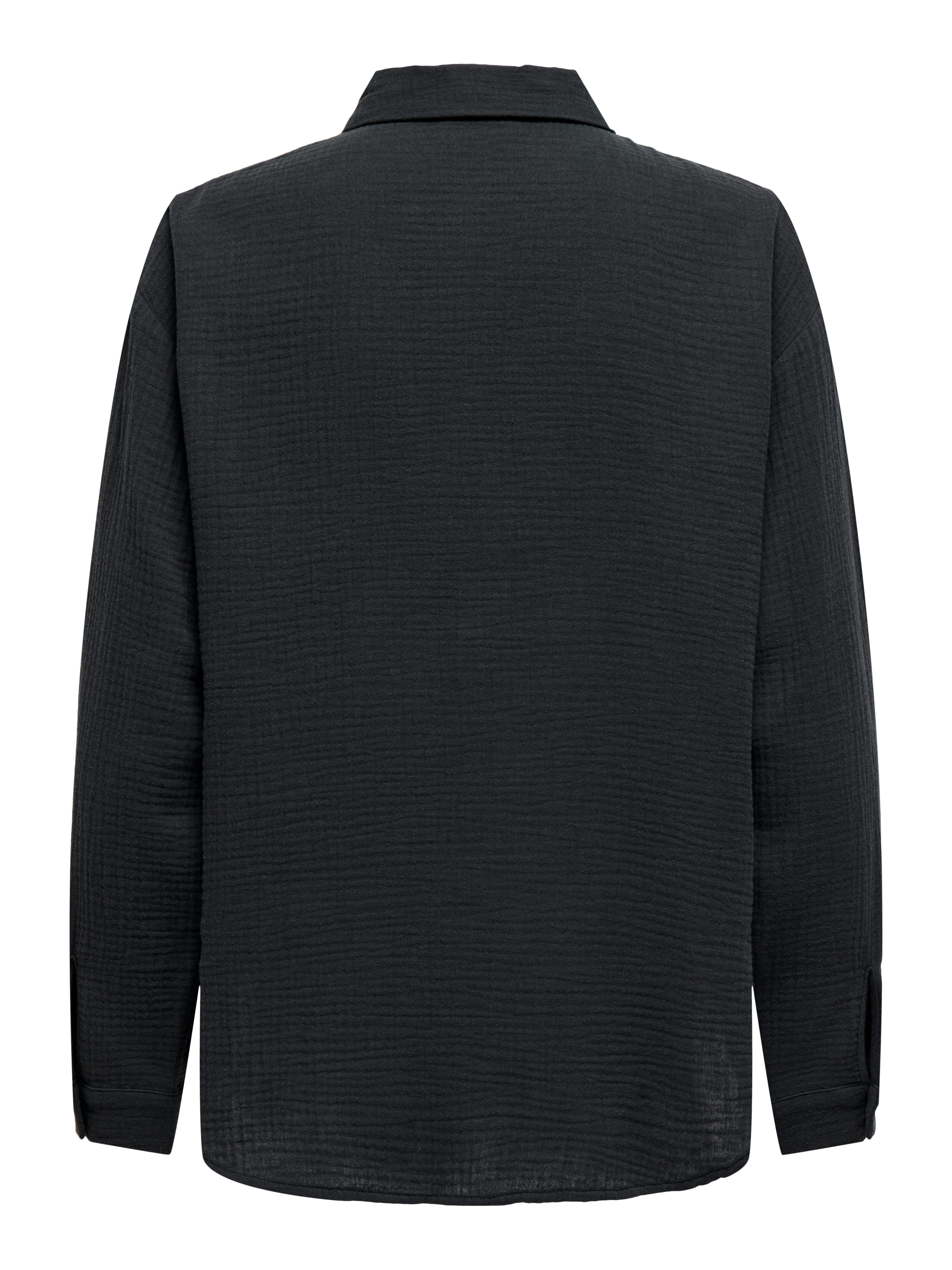 JDY Hemdbluse JDYTHEIS LIFE L/S LOOSE SHIRT WVN NOOS Baumwolle, regular fit