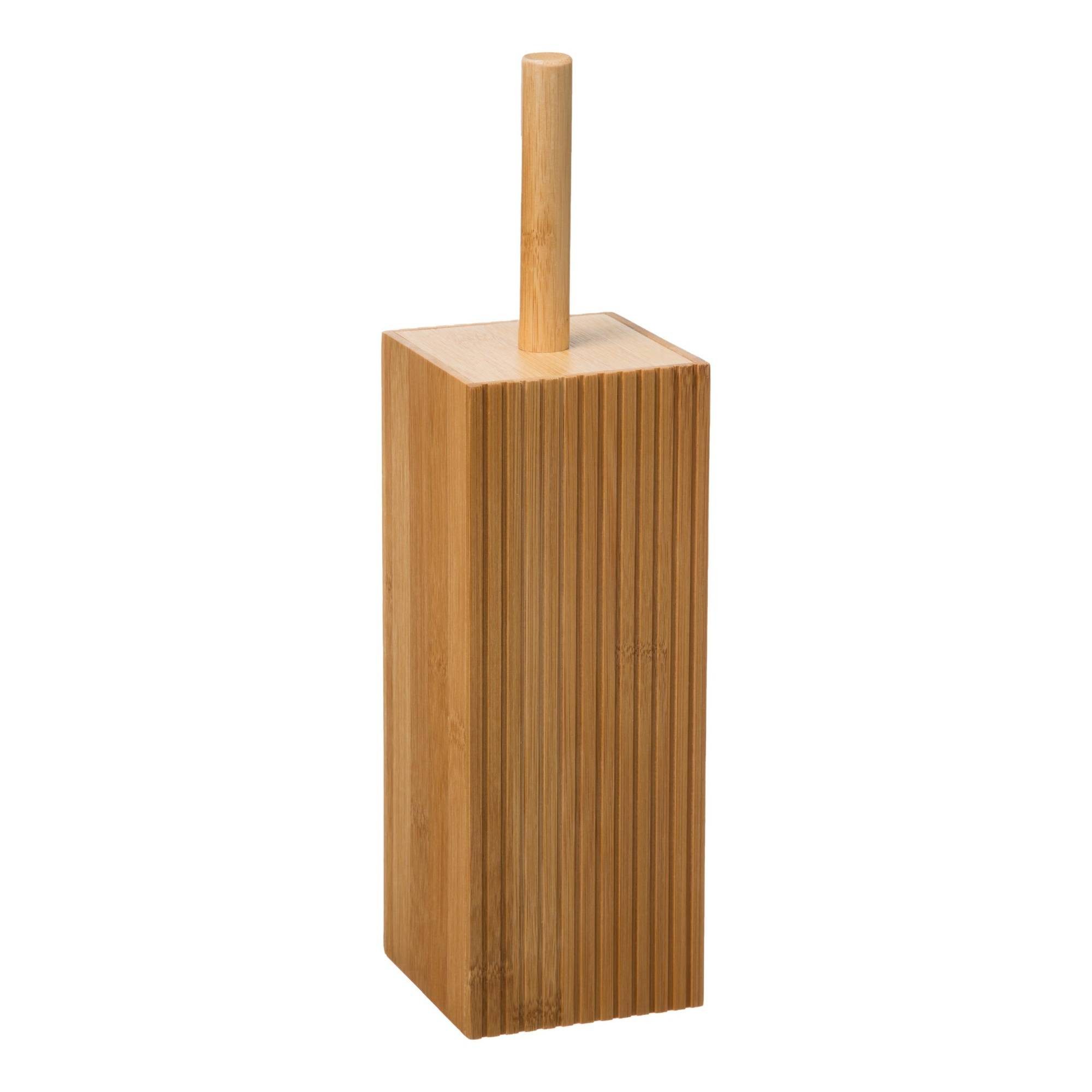 5five Simply Smart WC-Reinigungsbürste WC-Bürste TERRE, mit Bambushalter, Badezimmer in allen Wohnstilen, (WC-Bürste + Halter)