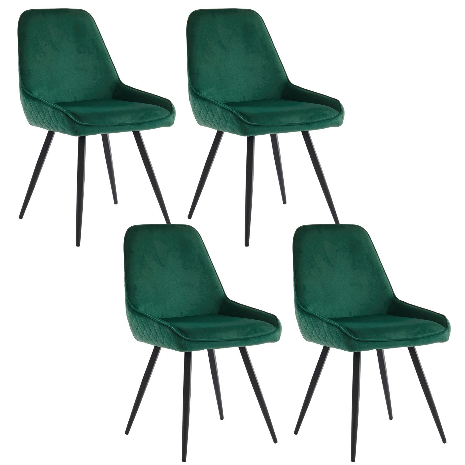 Flieks Esszimmerstuhl (Set, 4 St), 4er günstig online kaufen
