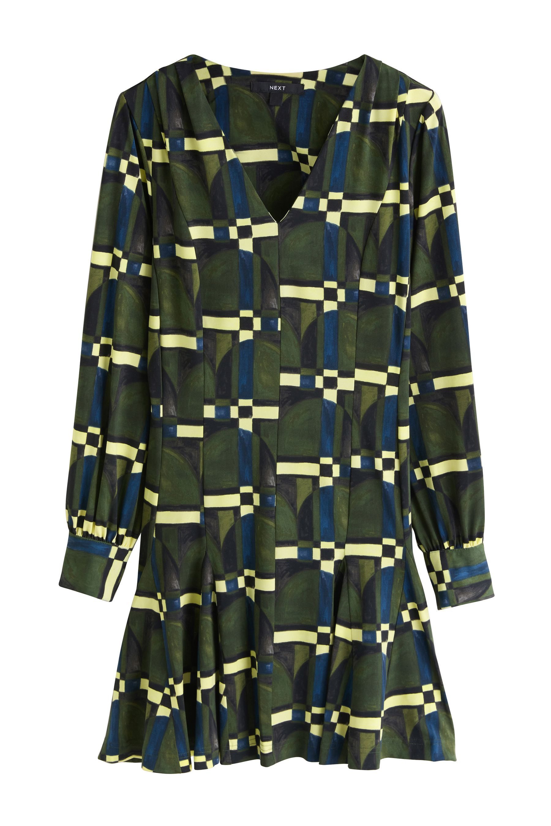 Next Minikleid Langarm-Minikleid in A-Linien-Form, Kurzgröße (1-tlg)