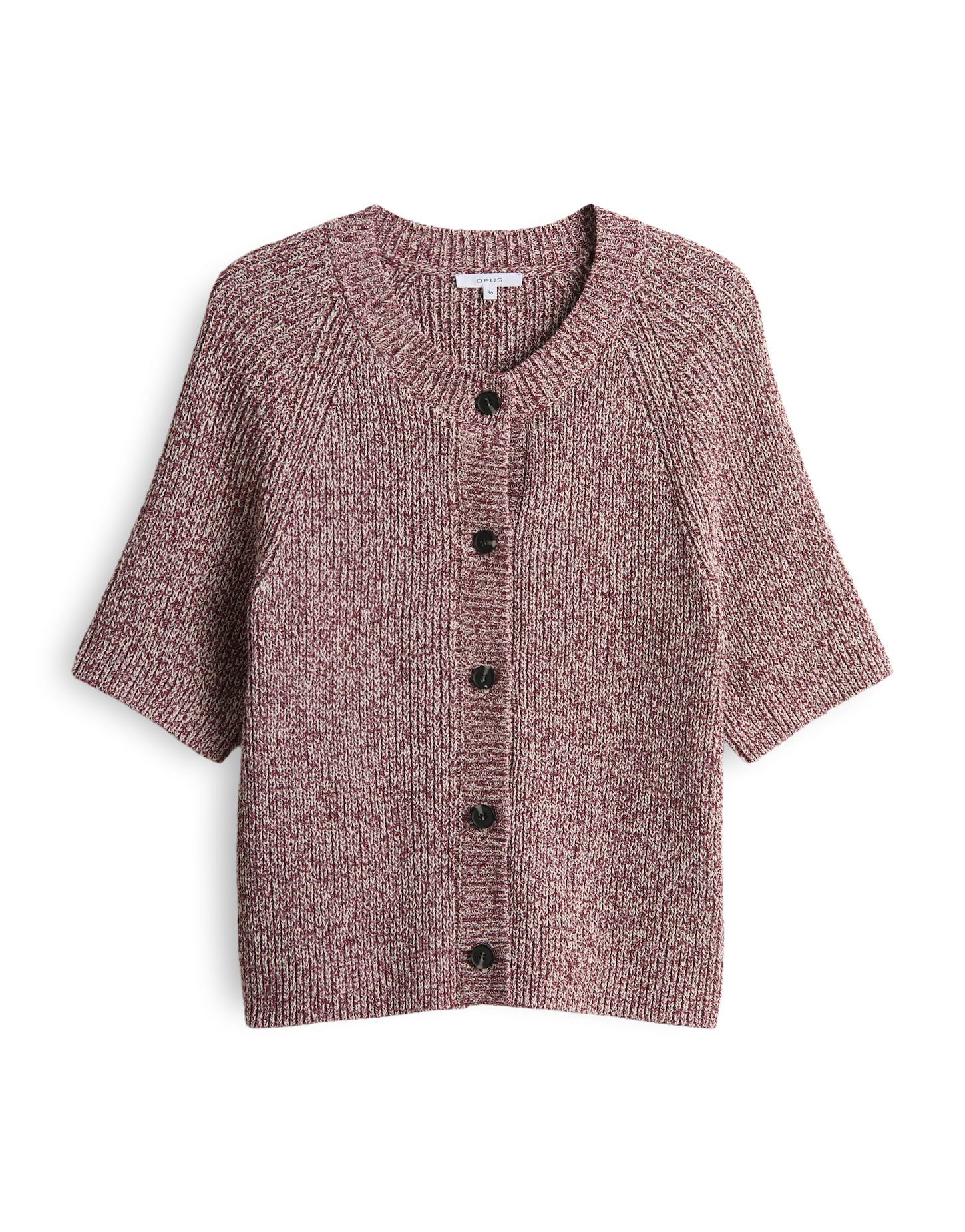 OPUS Strickjacke DACKI Slim mit Mouliné Effekt günstig online kaufen