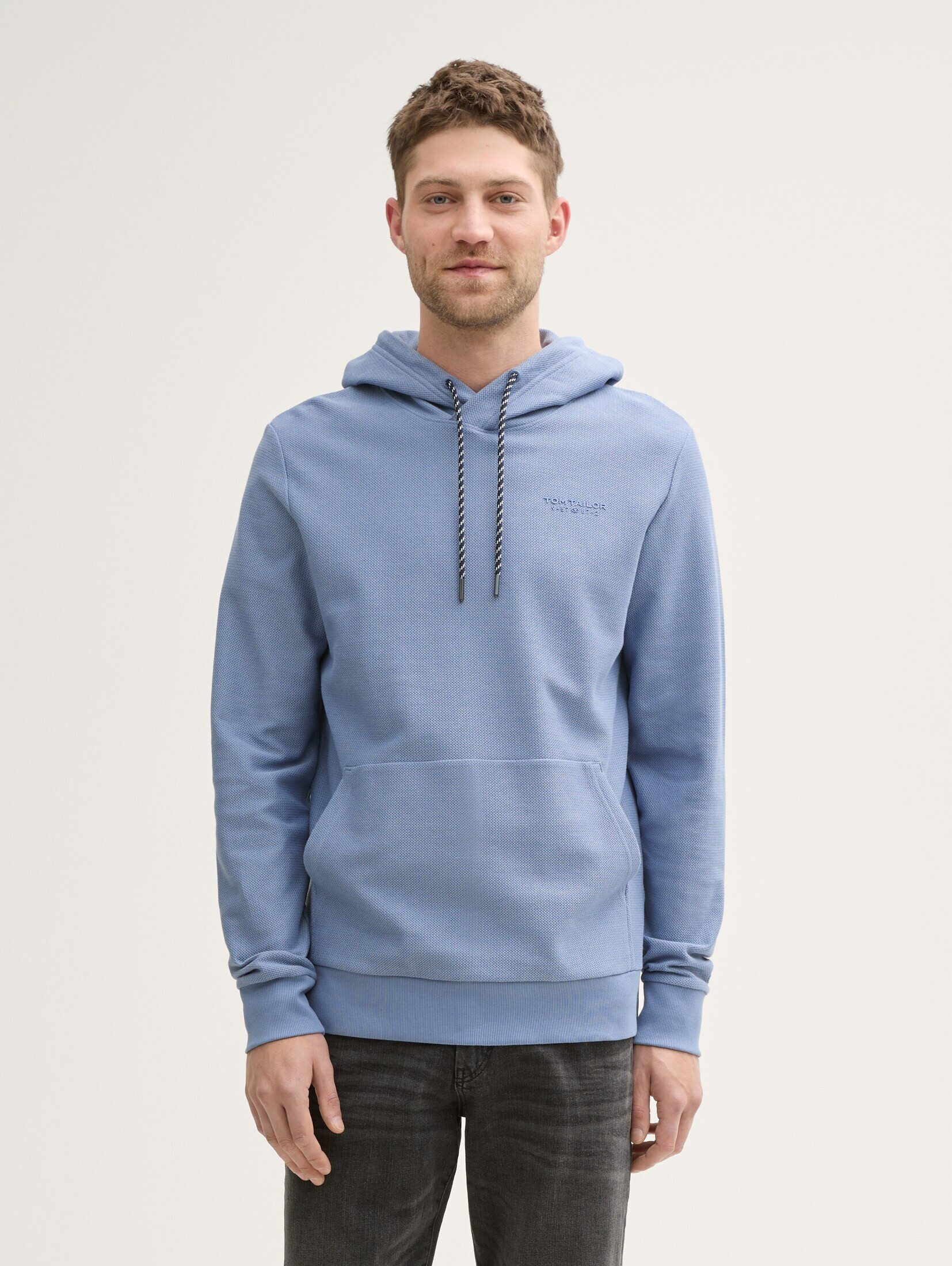 TOM TAILOR Sweatshirt Hoodie Sweatshirt aus günstig online kaufen