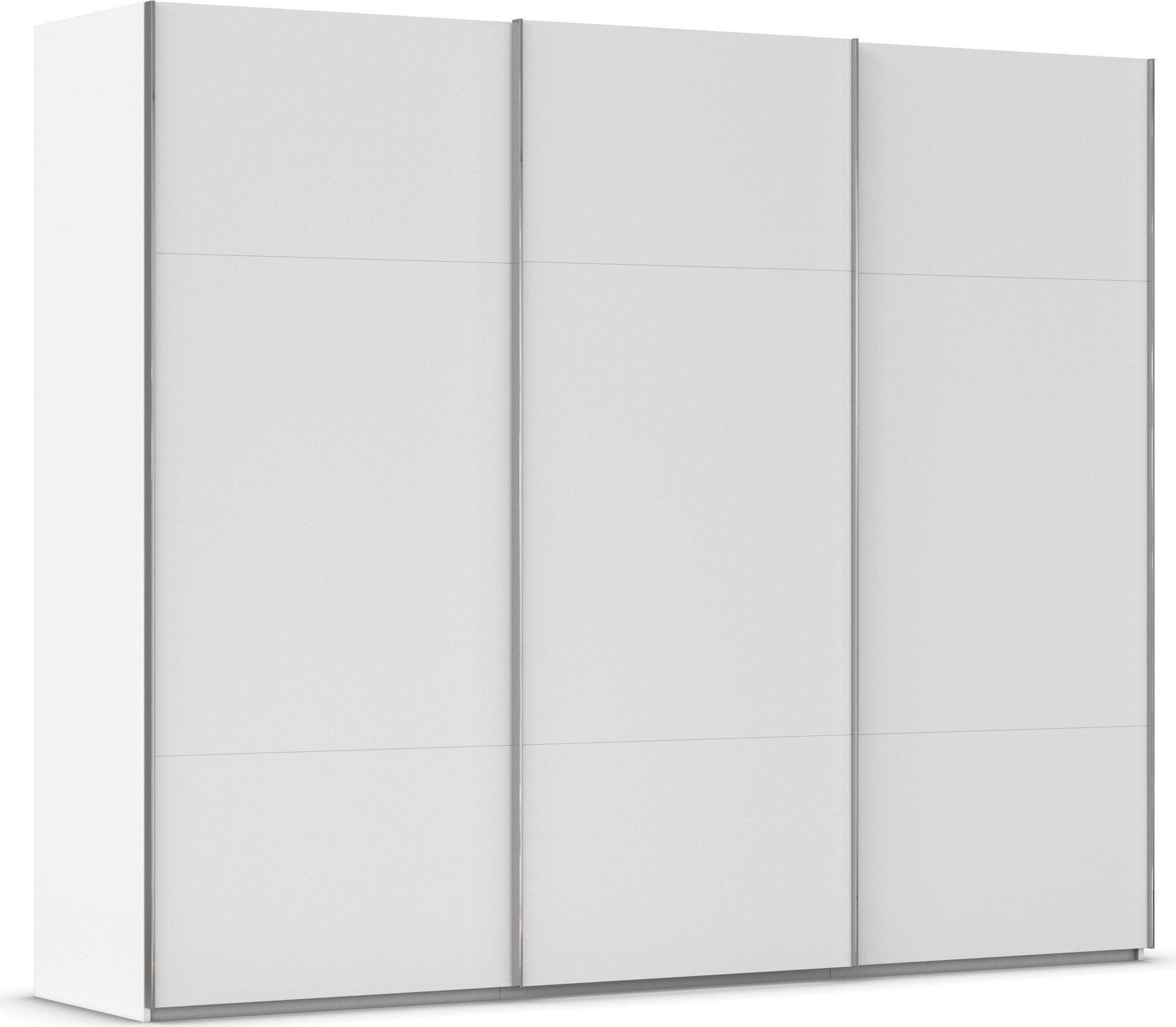 rauch Schwebetürenschrank Kleiderschrank Schrank Garderobe Schlafzimmerschrank CONTIDO (3 verschiedene Ausstattungen BASIC/CLASSIC/PREMIUM) aus hochwertigem Material in 6 Breiten 2 Griff-Farben MADE IN GERMANY