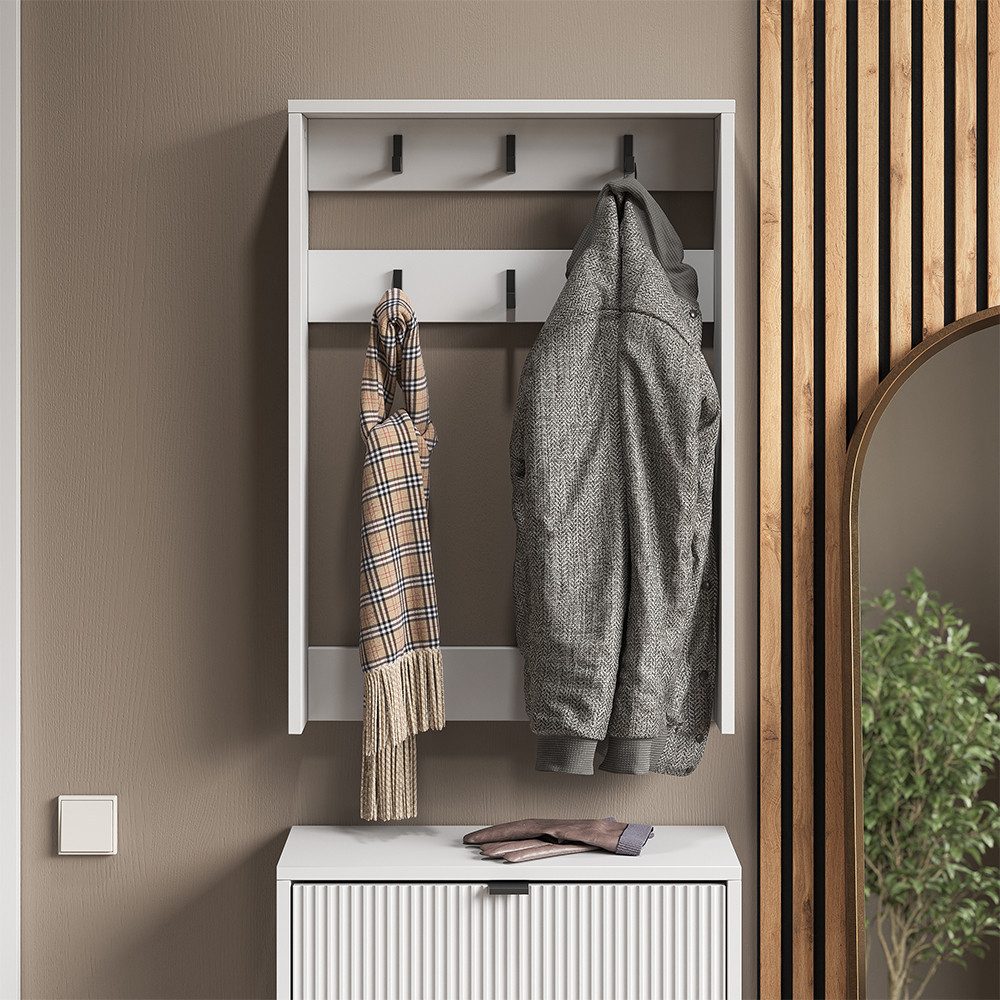 Vicco Garderobenschrank Eliza, Weiß, 60 x 85 cm (1-St)