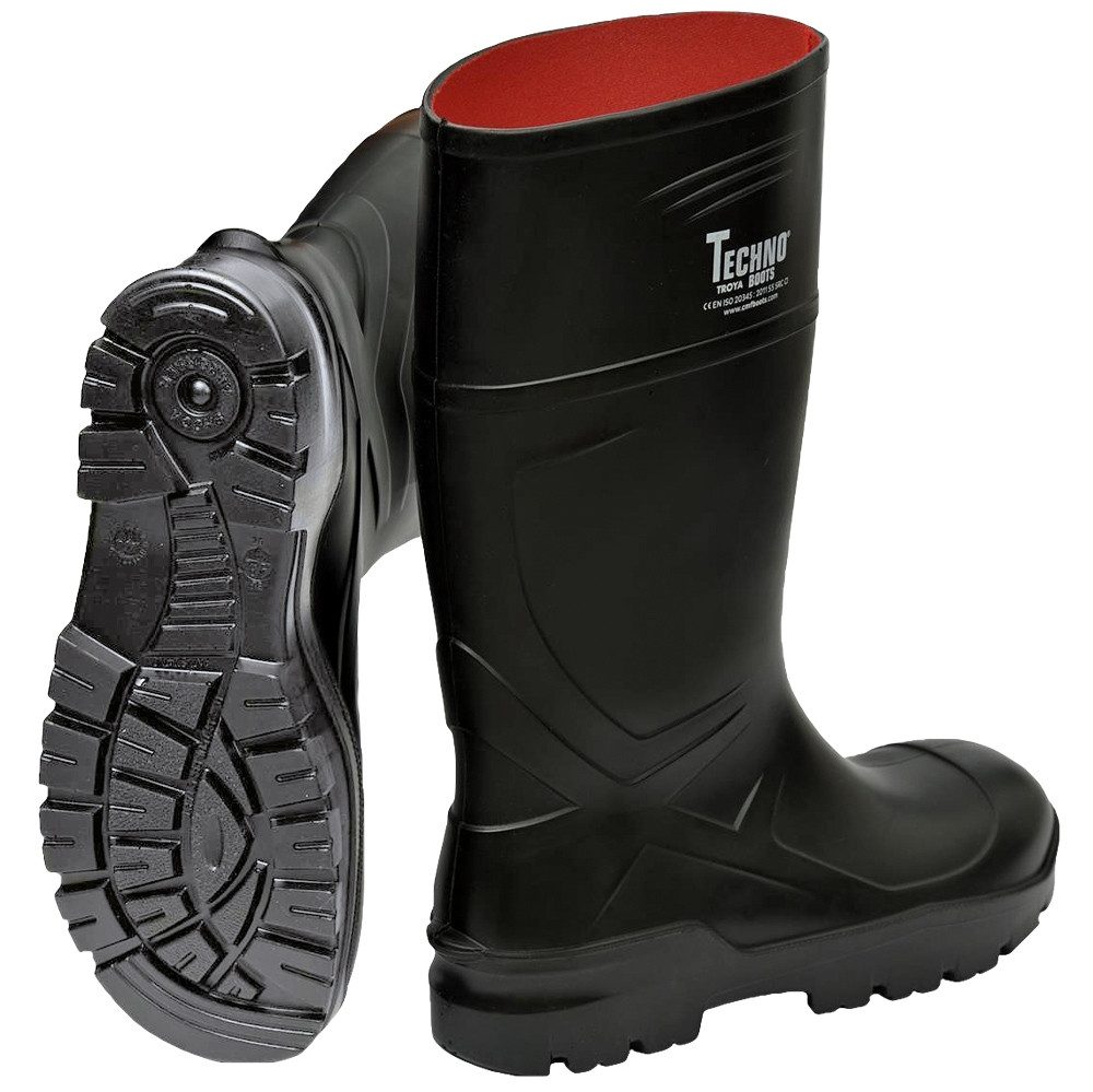 OTRA PU-Stiefel Schwarz EN ISO 20345:2011 S5 CI 35330_39 Gr.38 Stiefel