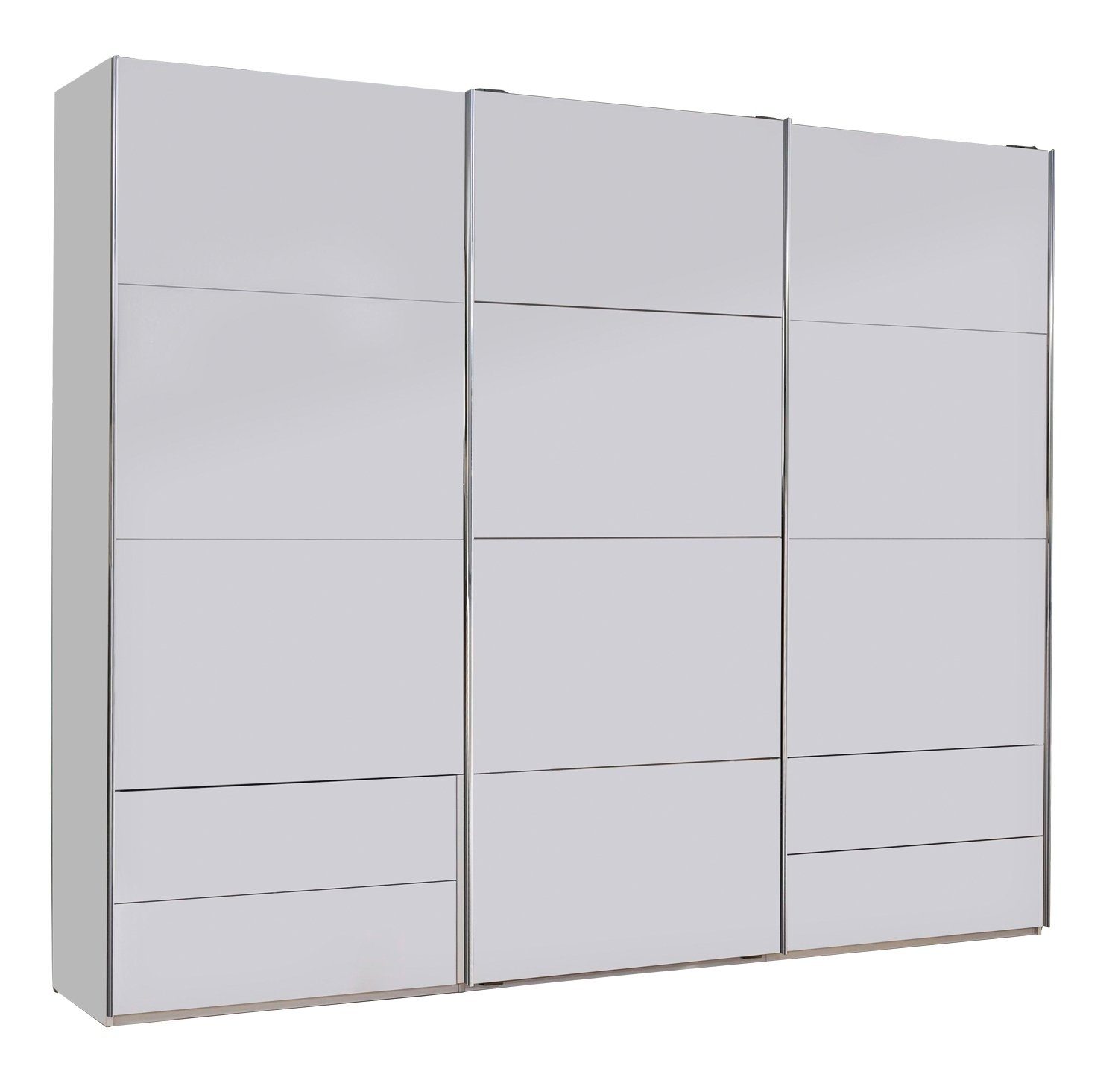 Schrank) LIV'IN x RIMINI, Schubladen Türen, 4 B cm, H Alpinweiß, cm Schwebetürenschrank (1 3 230 271