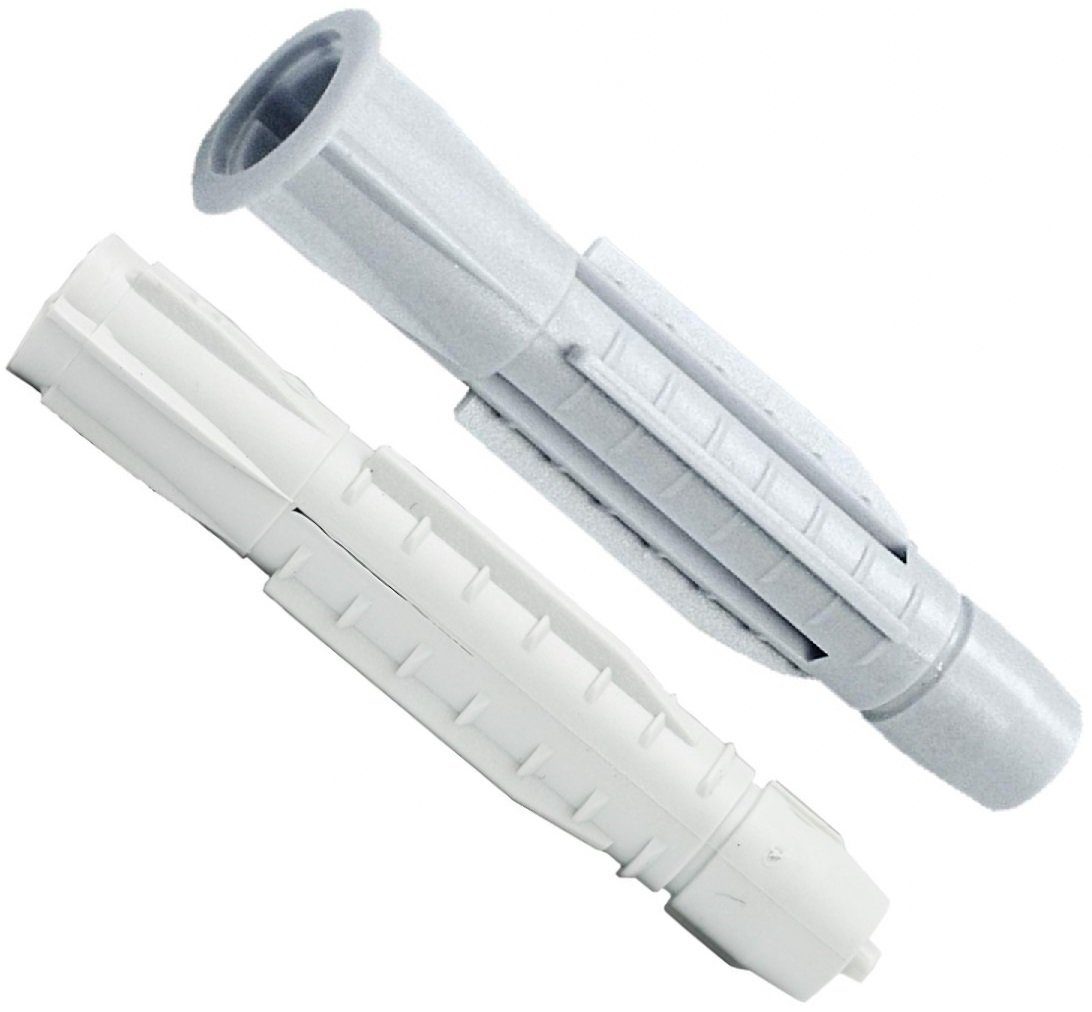 PARCO Universaldübel PARCO Universaldübel mit Kragen 12x70mm 25 Stück, (Mit Kragen 12x70 mm, 25-tlg)