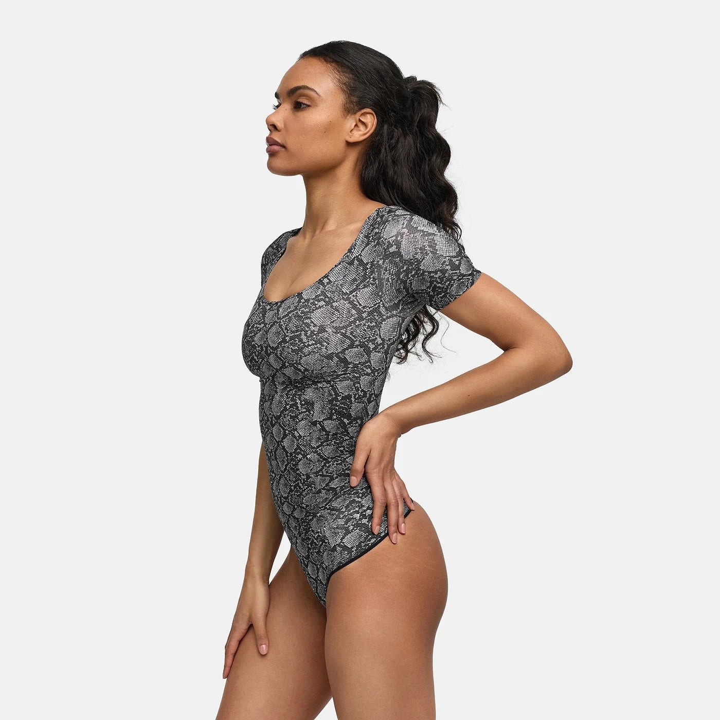 cfab Shaping-Body T-Shirt Bodysuit Sculpting Shapewear mit String-Snake-S (1-tlg)