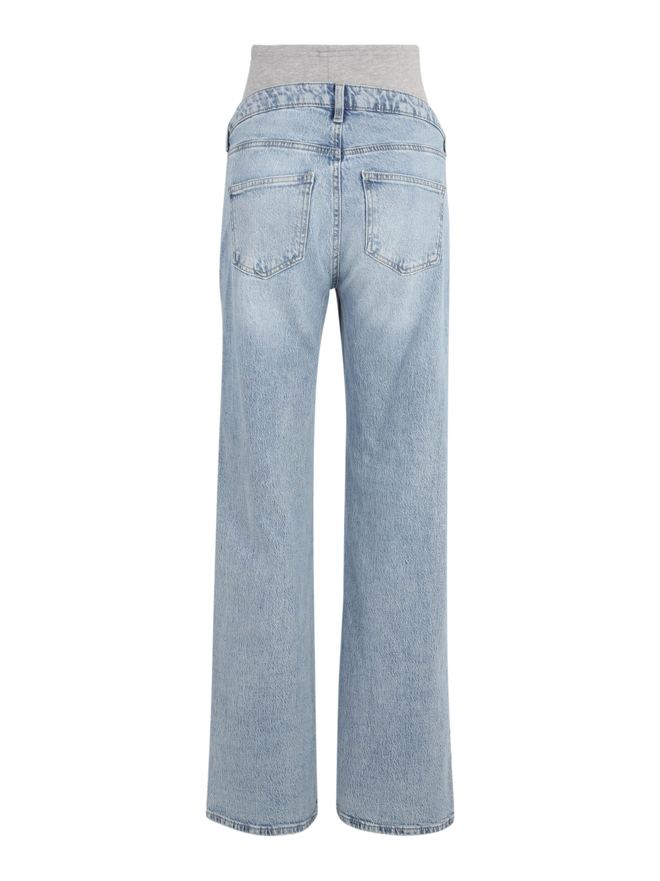 Vero Moda Maternity Weite Jeans VMMTessa (1-tlg) Plain/ohne Details günstig online kaufen