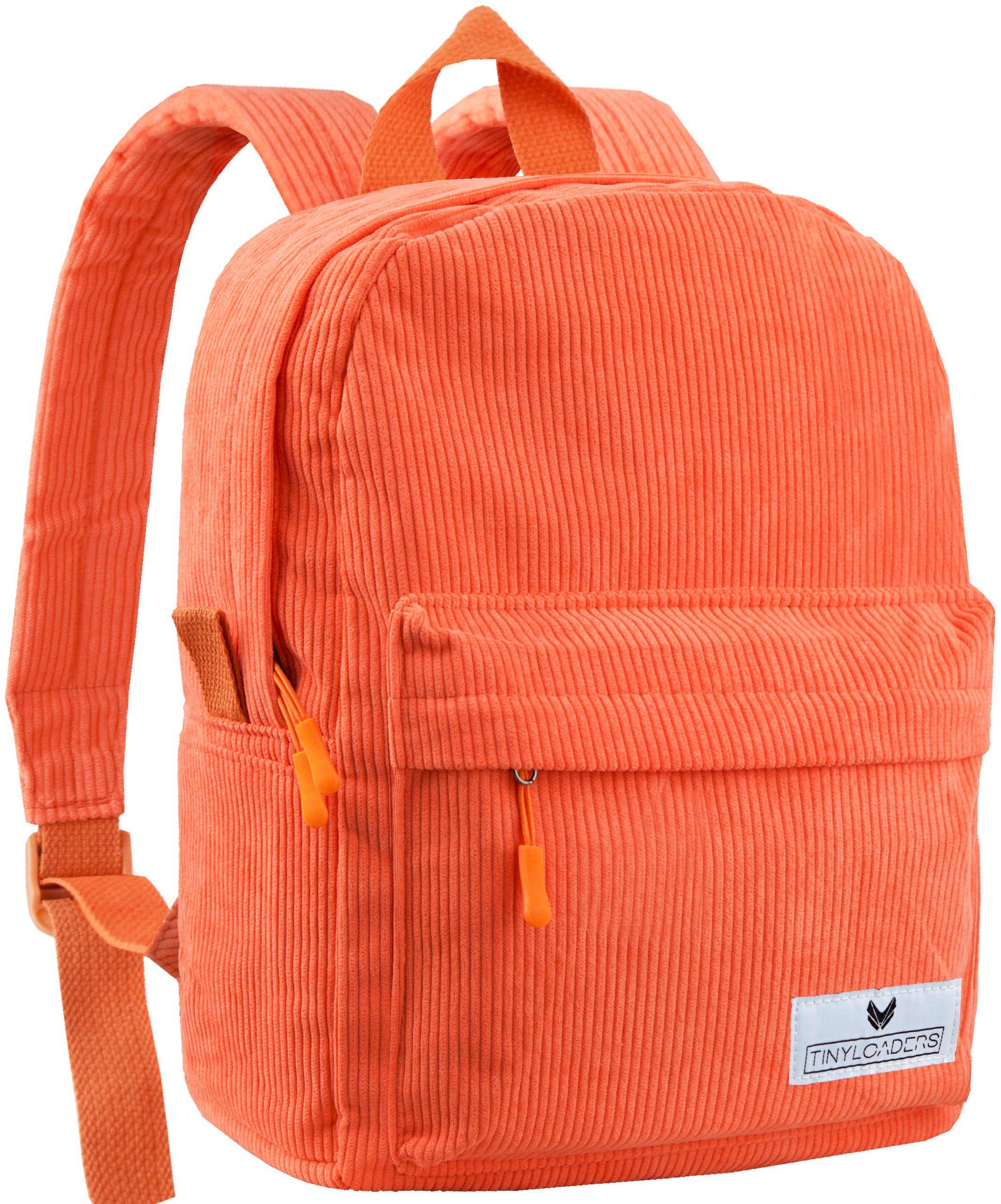 AvaMia Schulrucksack Damen Schüler Rucksack Kord Backpack Daypack Citytasche Arbeit Schule, Damen Rucksack, Innentasche, PFC-frei, Robuste Zipper, Kordrucksack