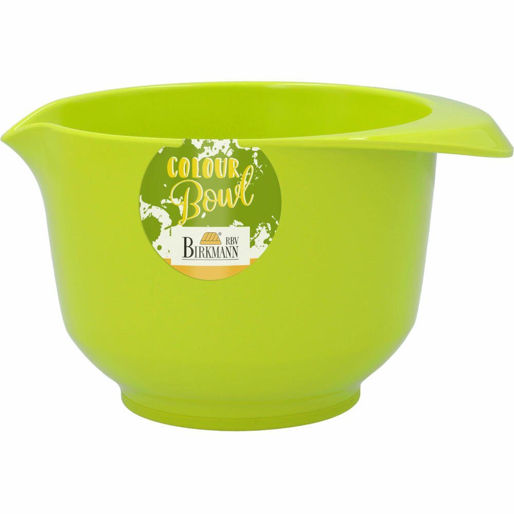 Kunststoff Colour Bowl ml, Rührschüssel 750 Birkmann Limette