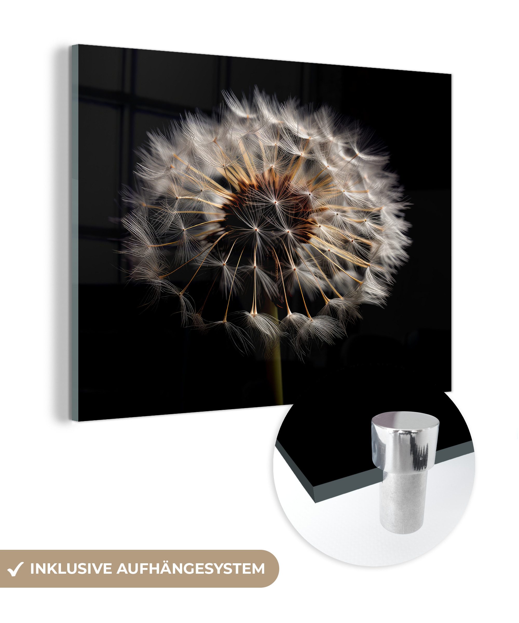 MuchoWow Acrylglasbild Blumen - Natur - günstig online kaufen