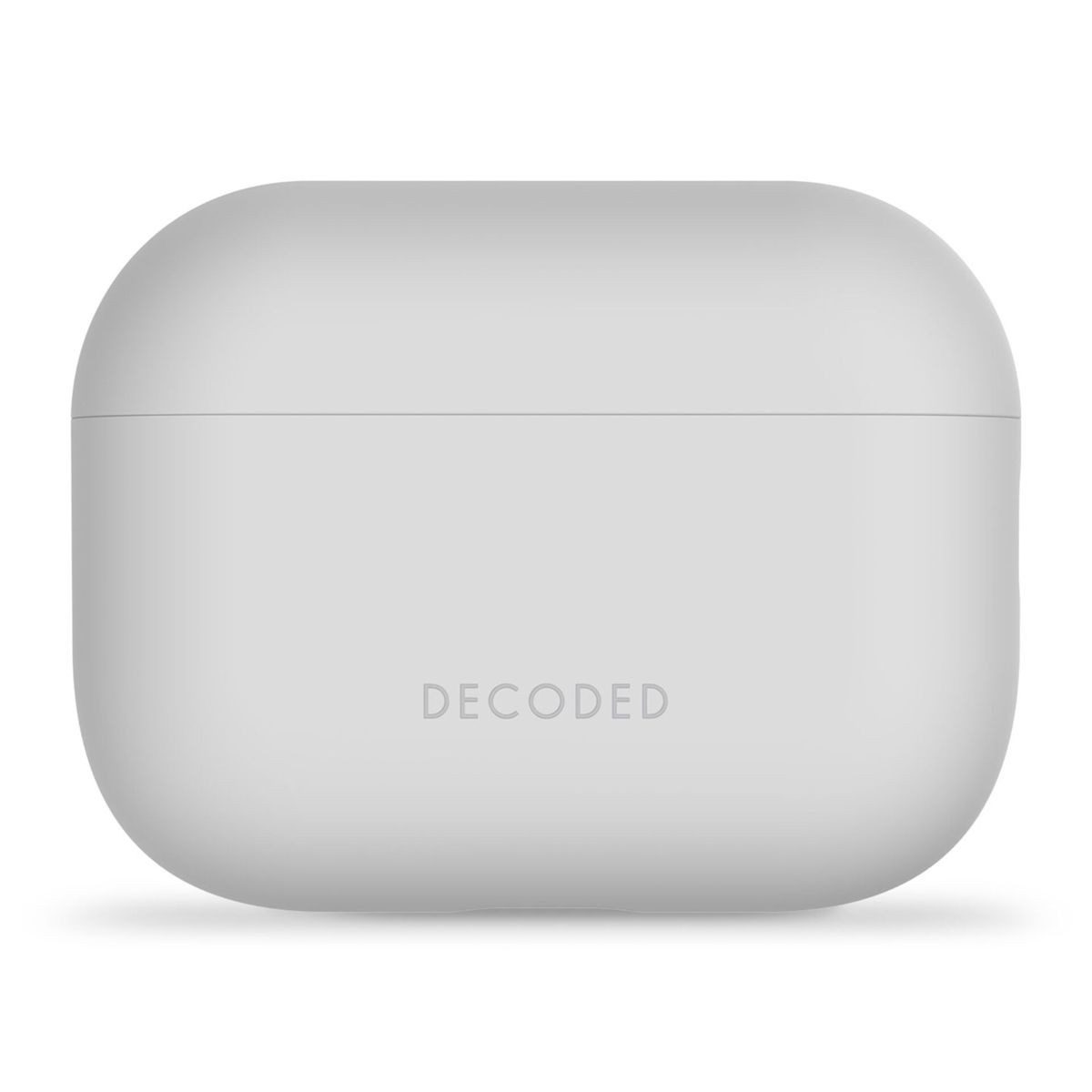 DECODED Smartphone-Hülle Silicone AirCase Pro for AirPods Pro 3 Grey