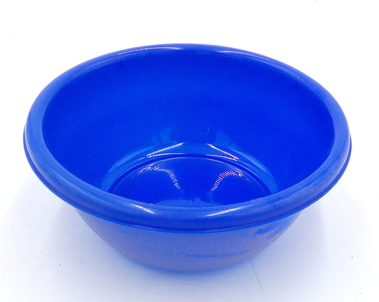 Heidrun Schüssel Te, blau 20cm Küchenschüssel aus Rührschüssel Schüssel 1,2 L Kunststoff Kunststoff rund