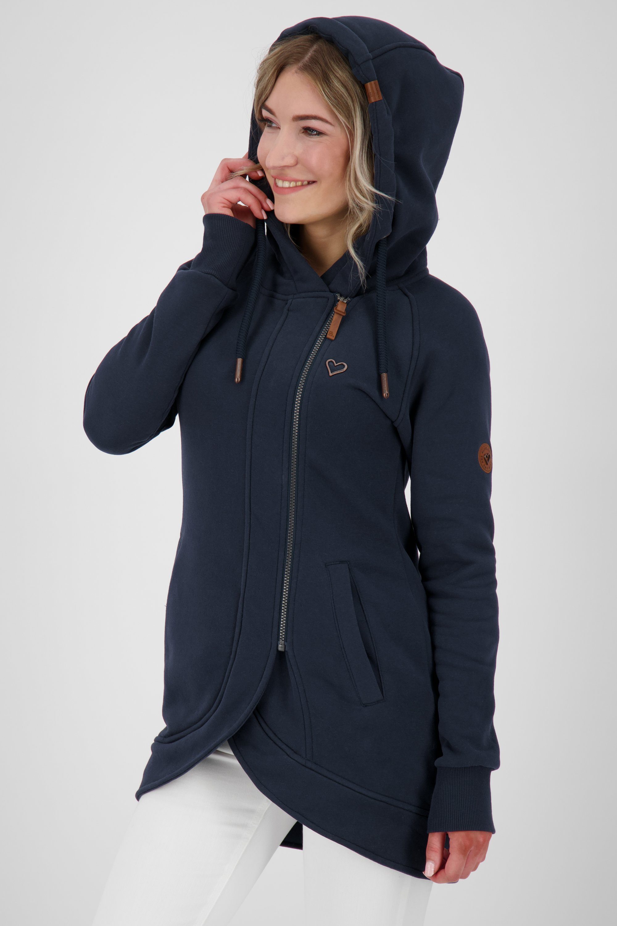 Damen Alife MaryAK Kapuzensweatjacke, & Sweatjacket Kickin Kapuzensweatjacke marine C Sweatjacke