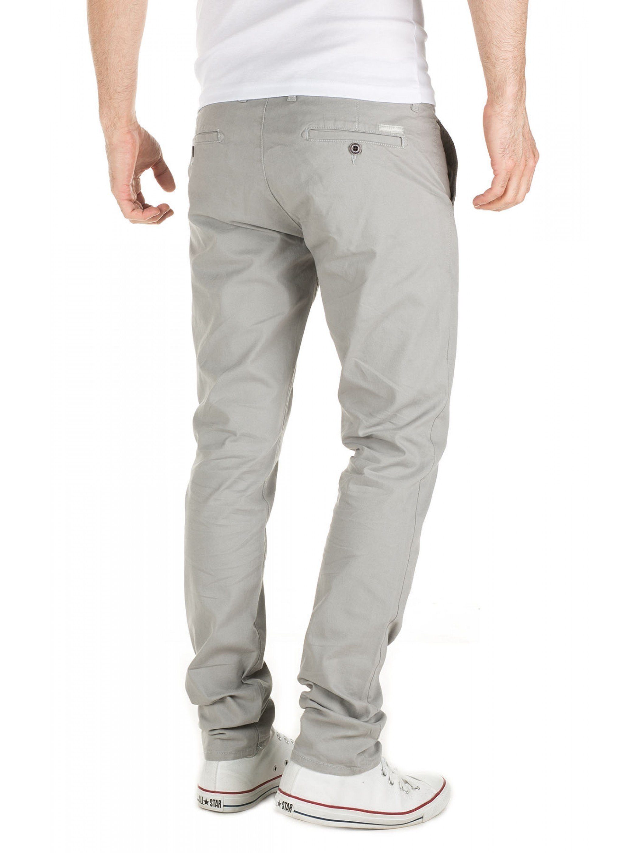 Chinos Luke Yazubi Pants Grey (1-tlg) (173802) Chino gull