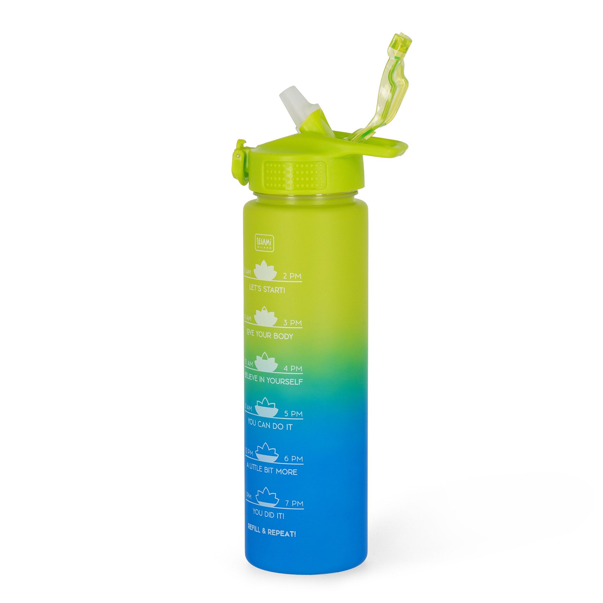 Legami Trinkflasche Legami Motivierende Trinkflasche Love Yourself Energy Boost1000 ml